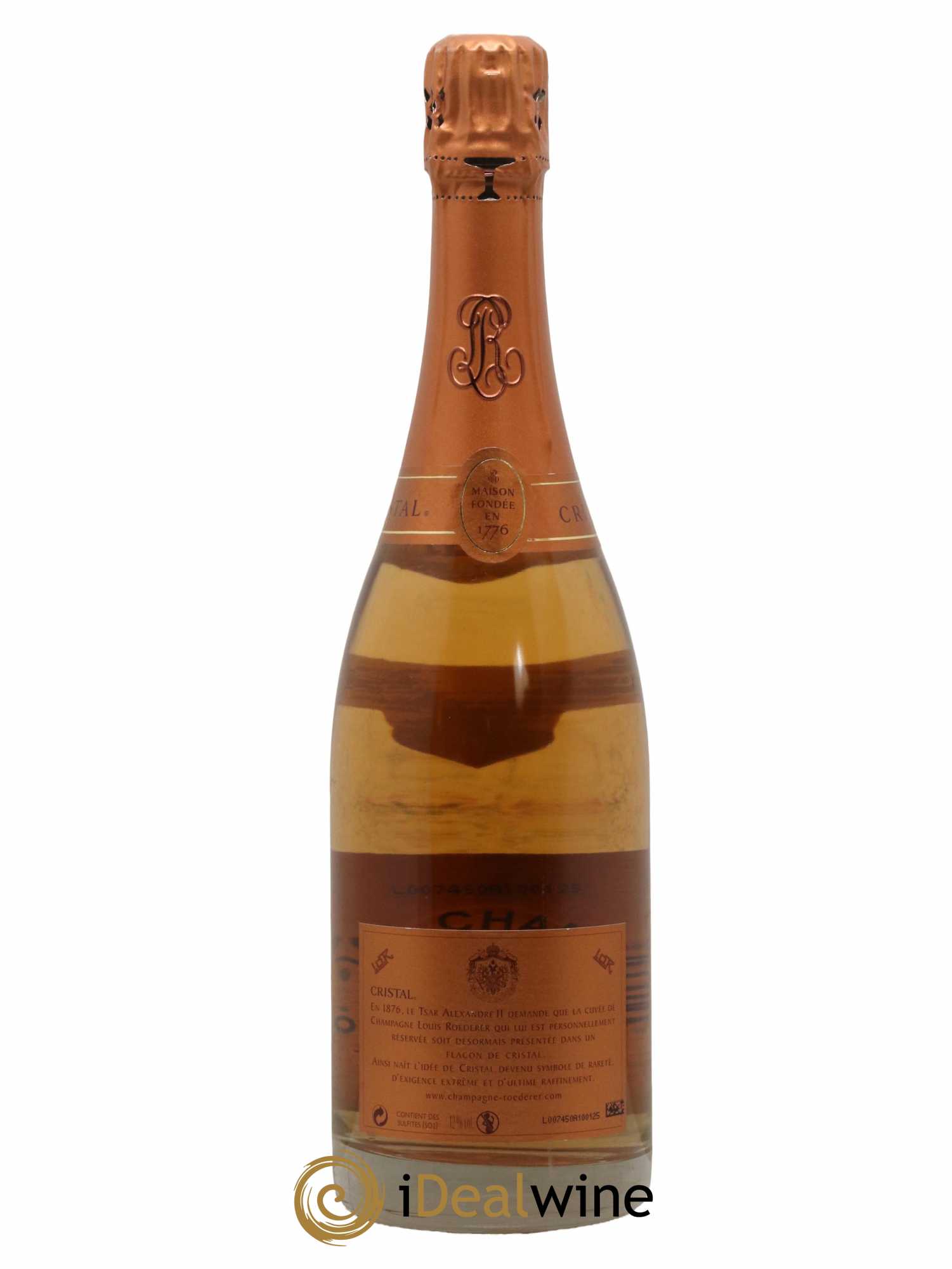 Cristal Louis Roederer 2002 - Lot de 1 bouteille - 1