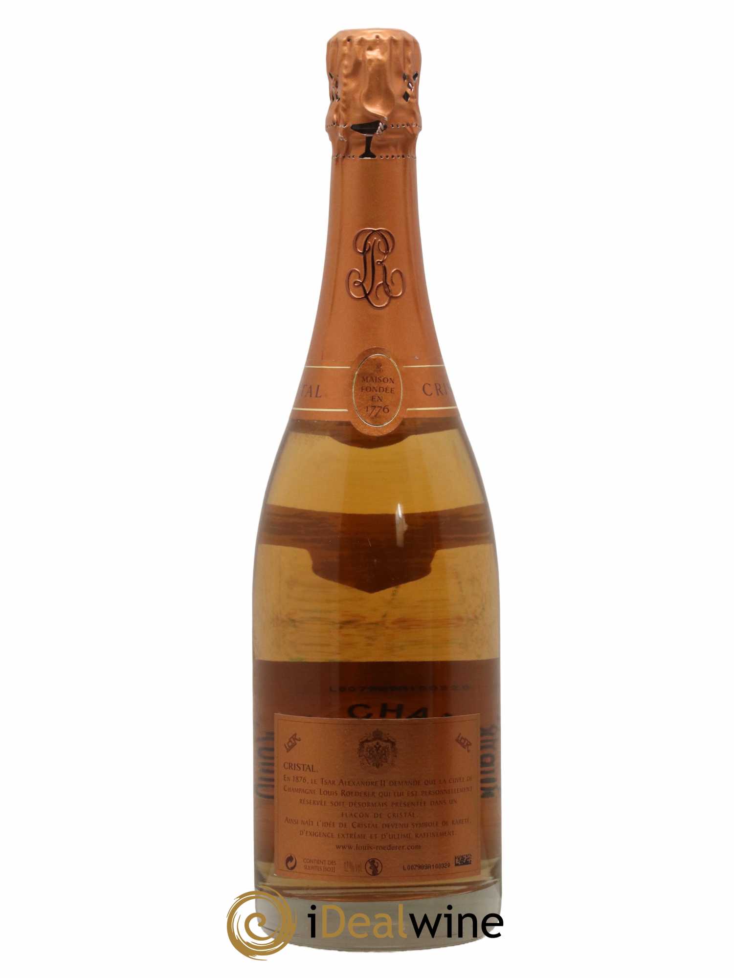 Cristal Louis Roederer 2002 - Lot de 1 bouteille - 1