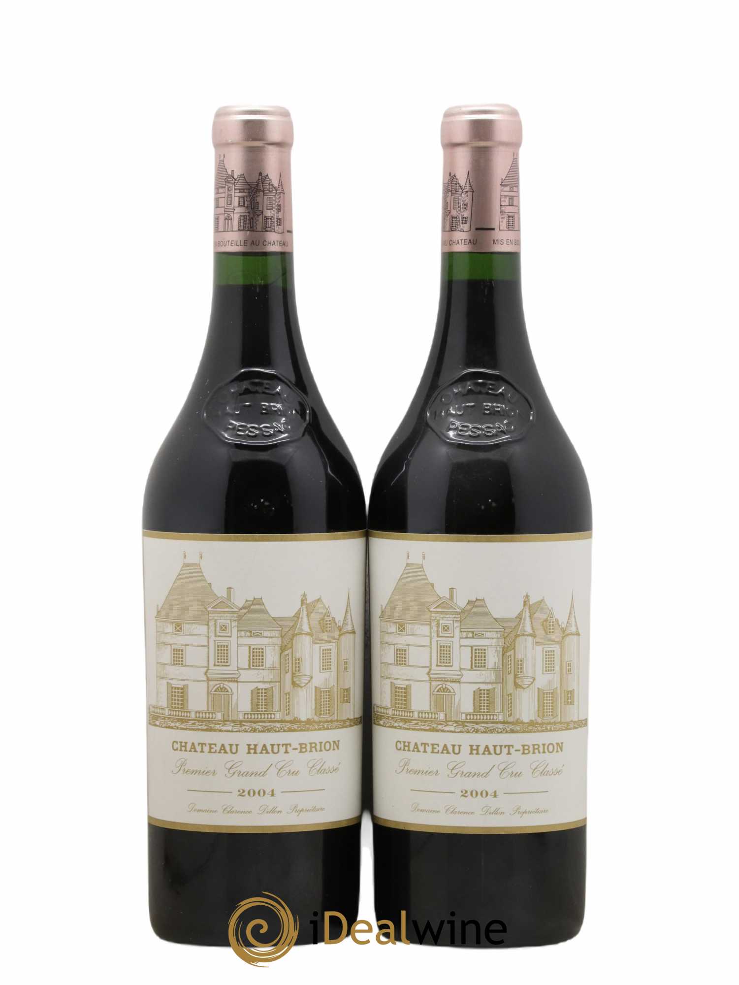 Château Haut Brion 1er Grand Cru Classé 2004 - Lot de 2 bouteilles - 0
