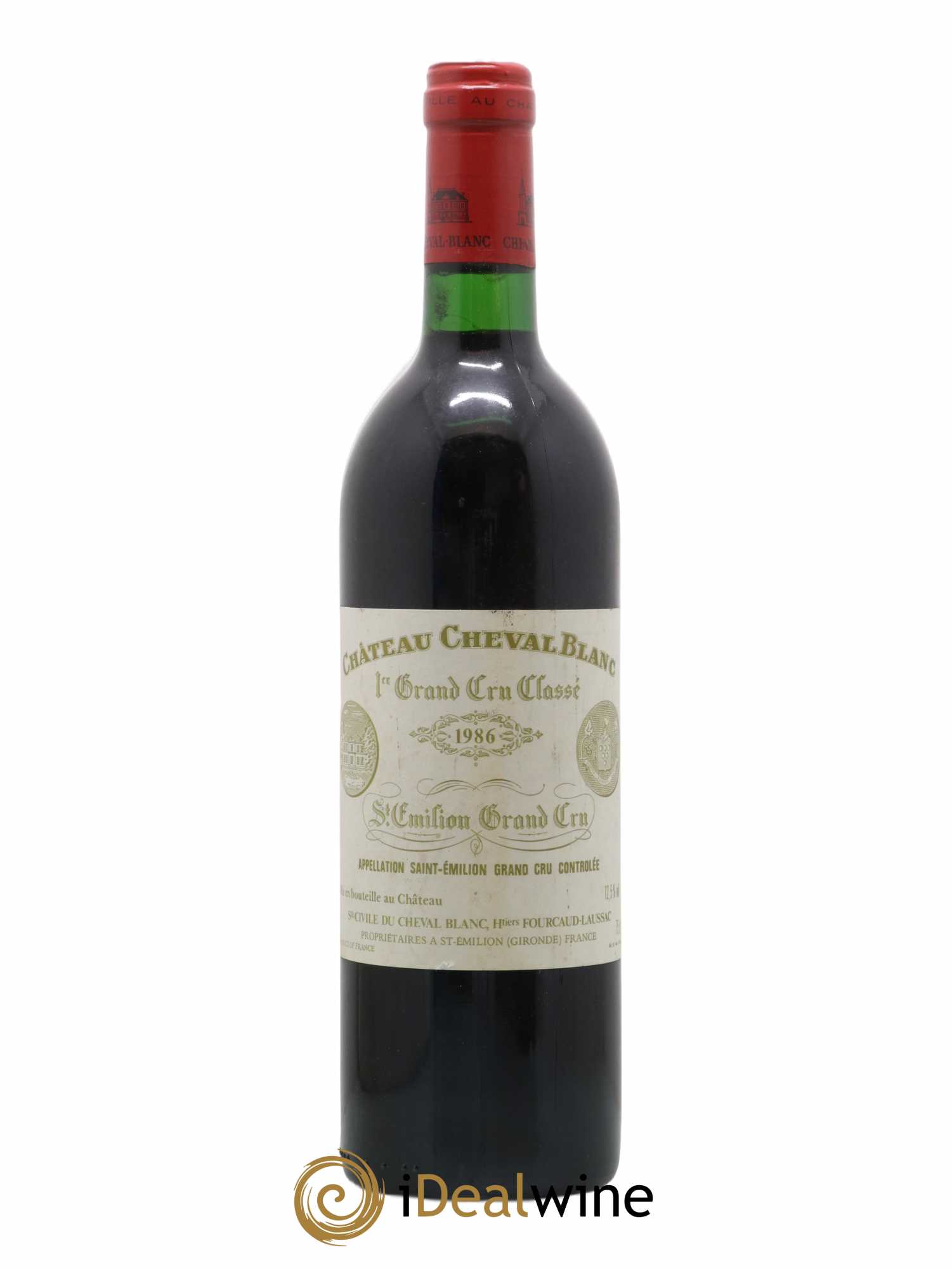 Château Cheval Blanc 1er Grand Cru Classé A 1986 - Lot de 1 bouteille - 0