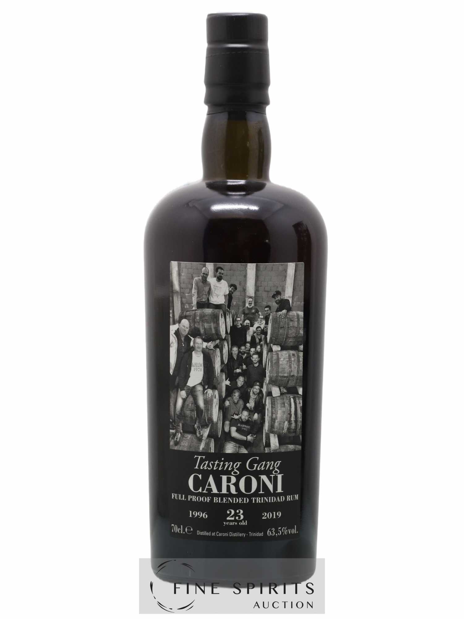 Caroni 23 years 1996 Velier Tasting Gang 38th Release - bottled 2019 Full Proof - Lot de 1 bouteille - 1