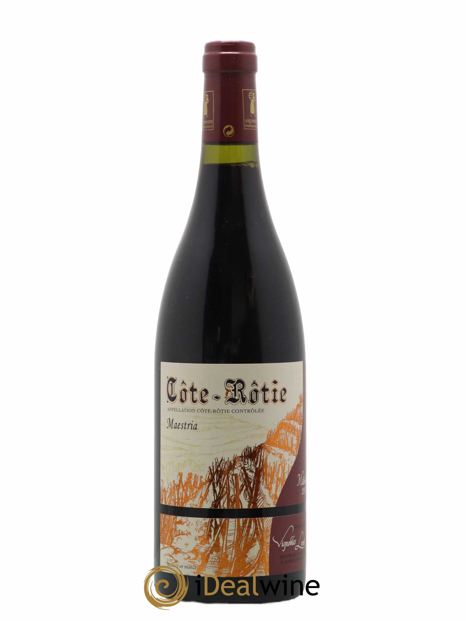 Côte-Rôtie Maestria Vignobles Levet 2017 - Lot de 1 bouteille - 0