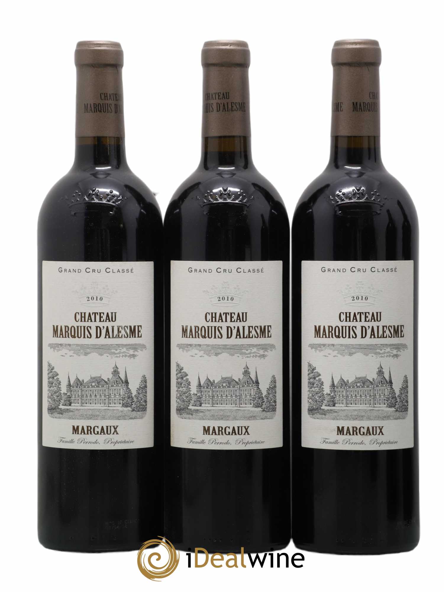 Château Marquis d'Alesme 2010 - Lot de 6 bouteilles - 1