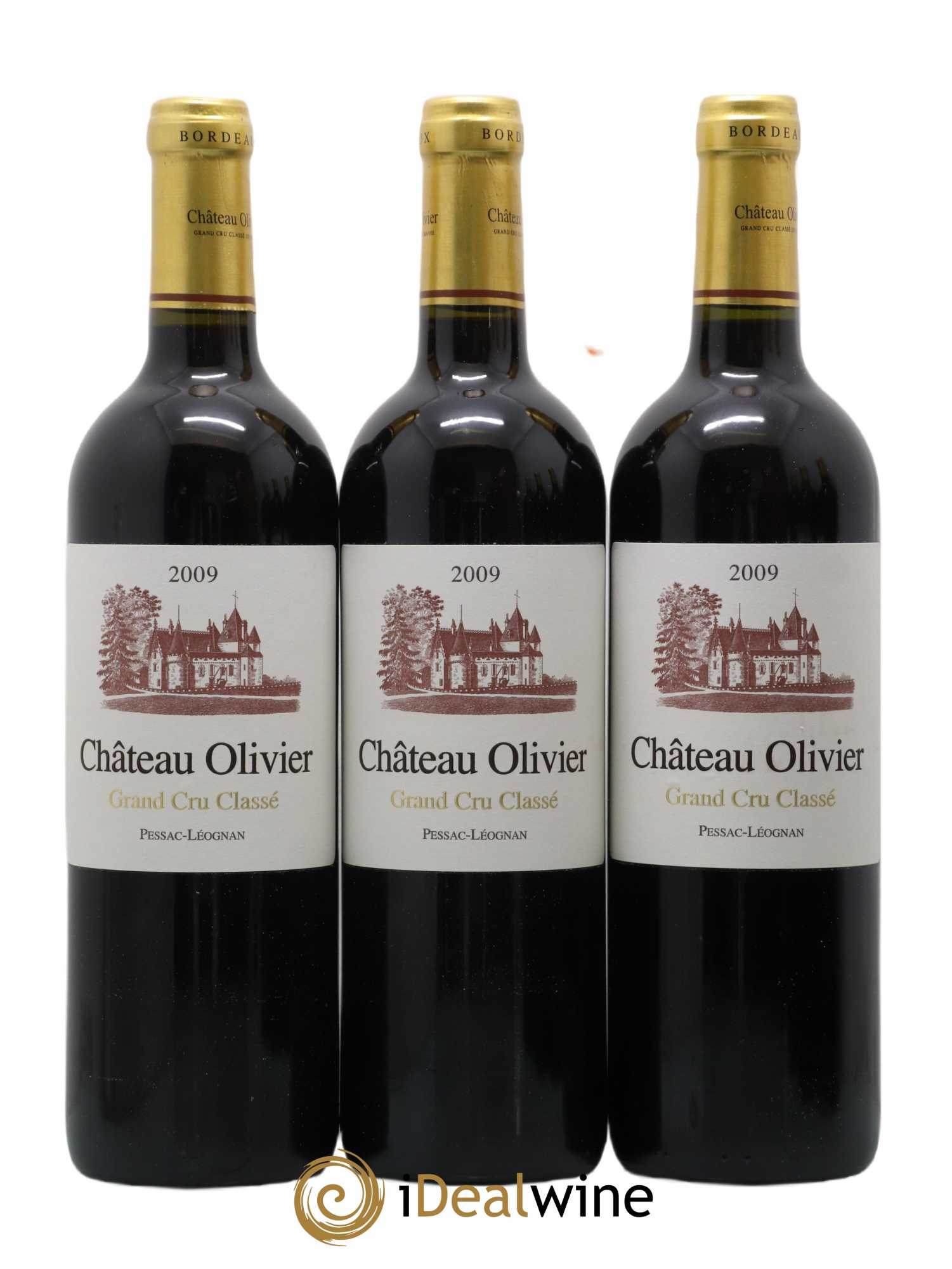 Château Olivier Cru Classé de Graves 2009 - Lot de 6 bouteilles - 1