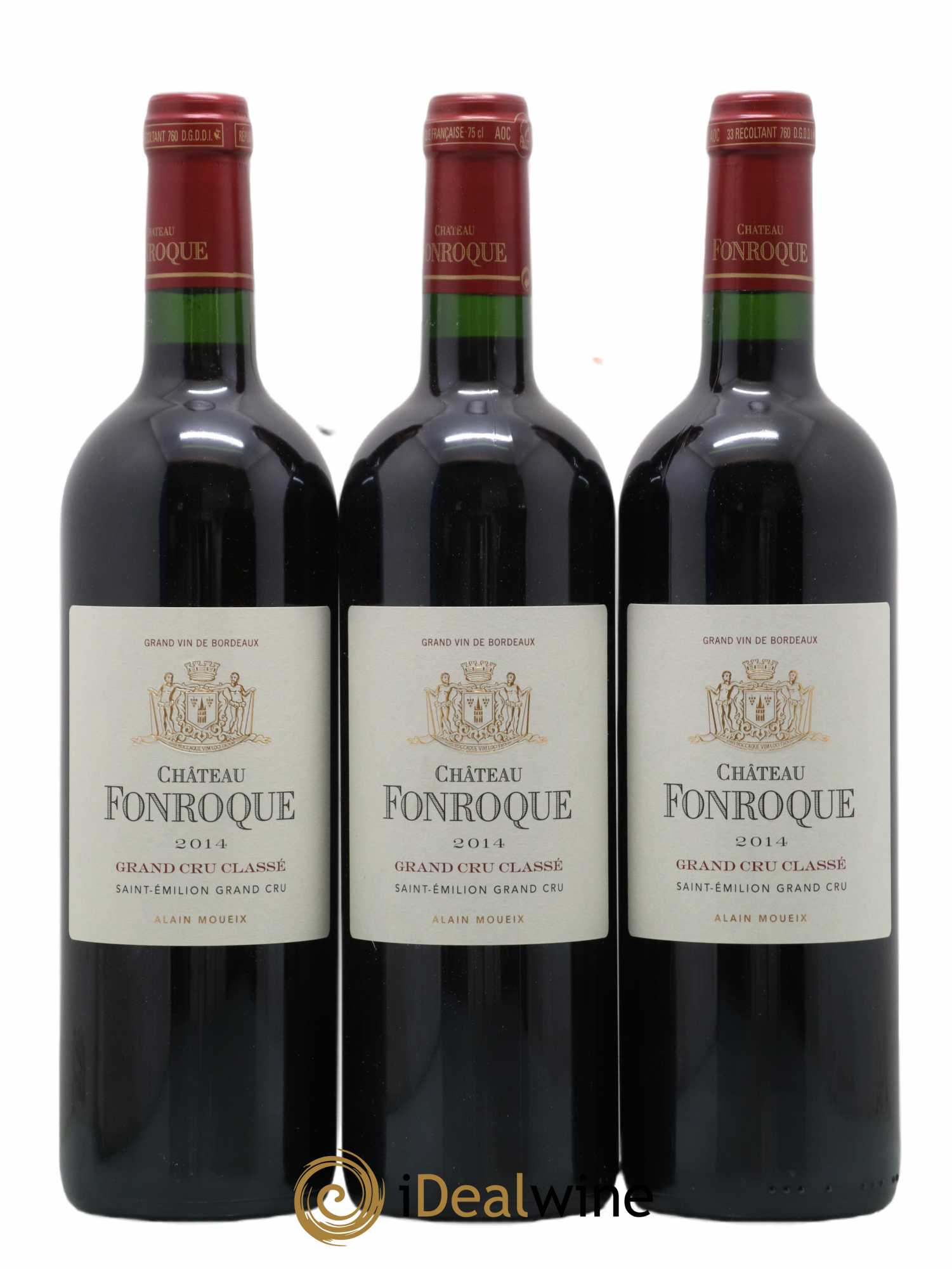 Château Fonroque Grand Cru Classé 2014 - Lot de 12 bouteilles - 1