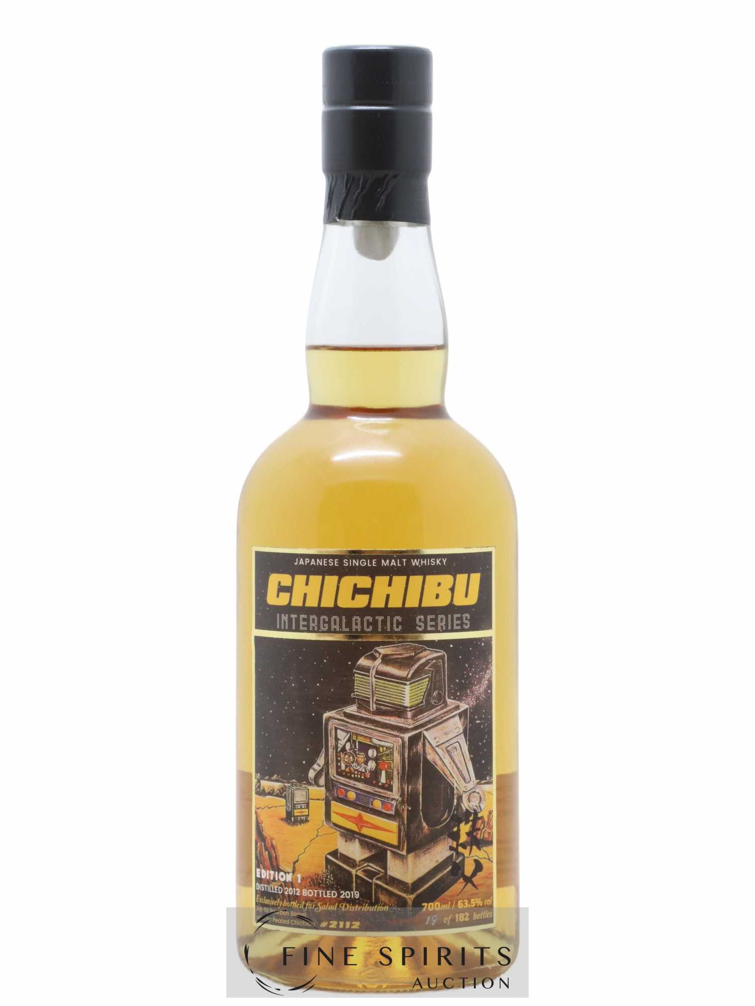 Chichibu Of. Intergalactic Series - Edition 1 Cask n°2112 - One of 182 - bottled 2019 Salud Distribution - Lot of 1 bottle - 1