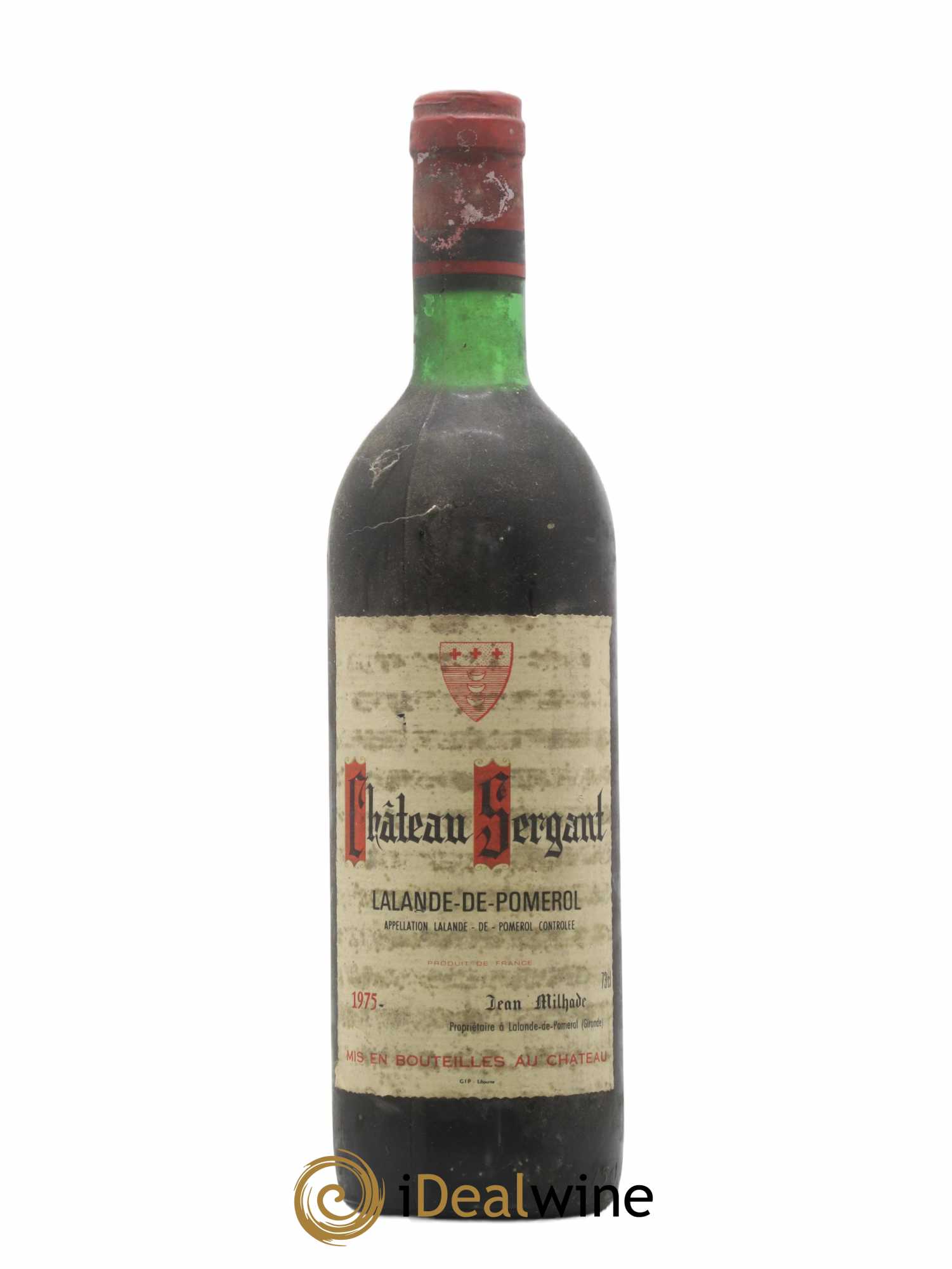 Lalande-de-Pomerol Château Sergant 1975 - Lot de 1 bouteille - 0