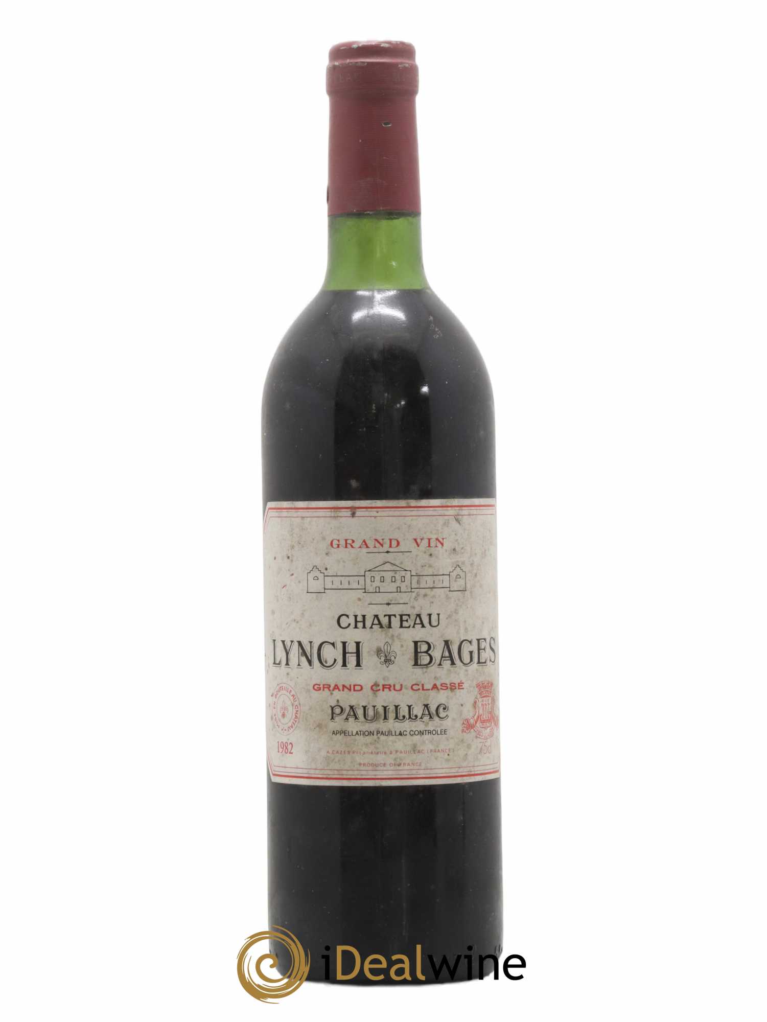 Château Lynch Bages 5ème Grand Cru Classé 1982 - Lot de 1 bouteille - 0