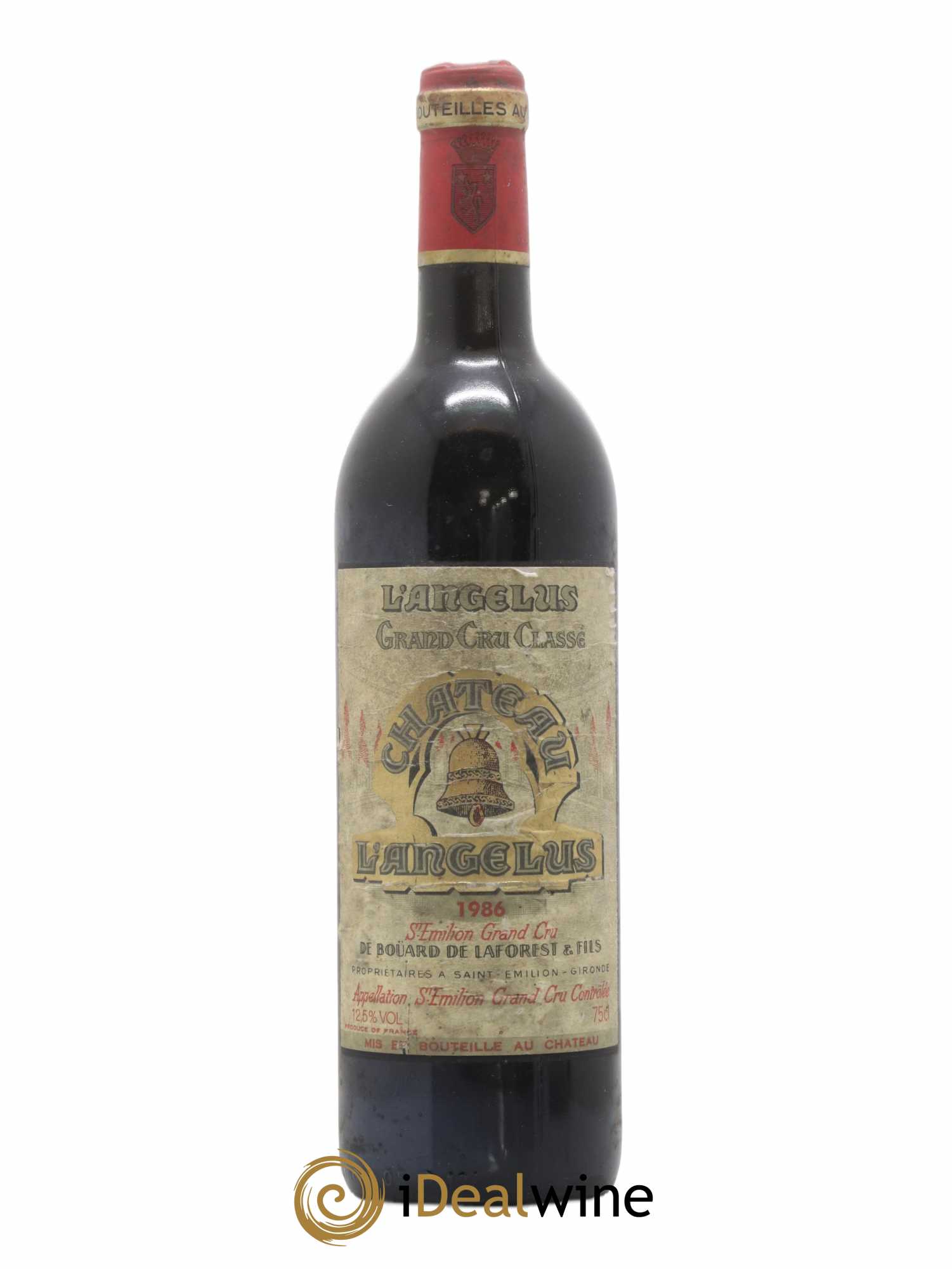 Château Angélus 1er Grand Cru Classé A 1986 - Lot de 1 bouteille - 0