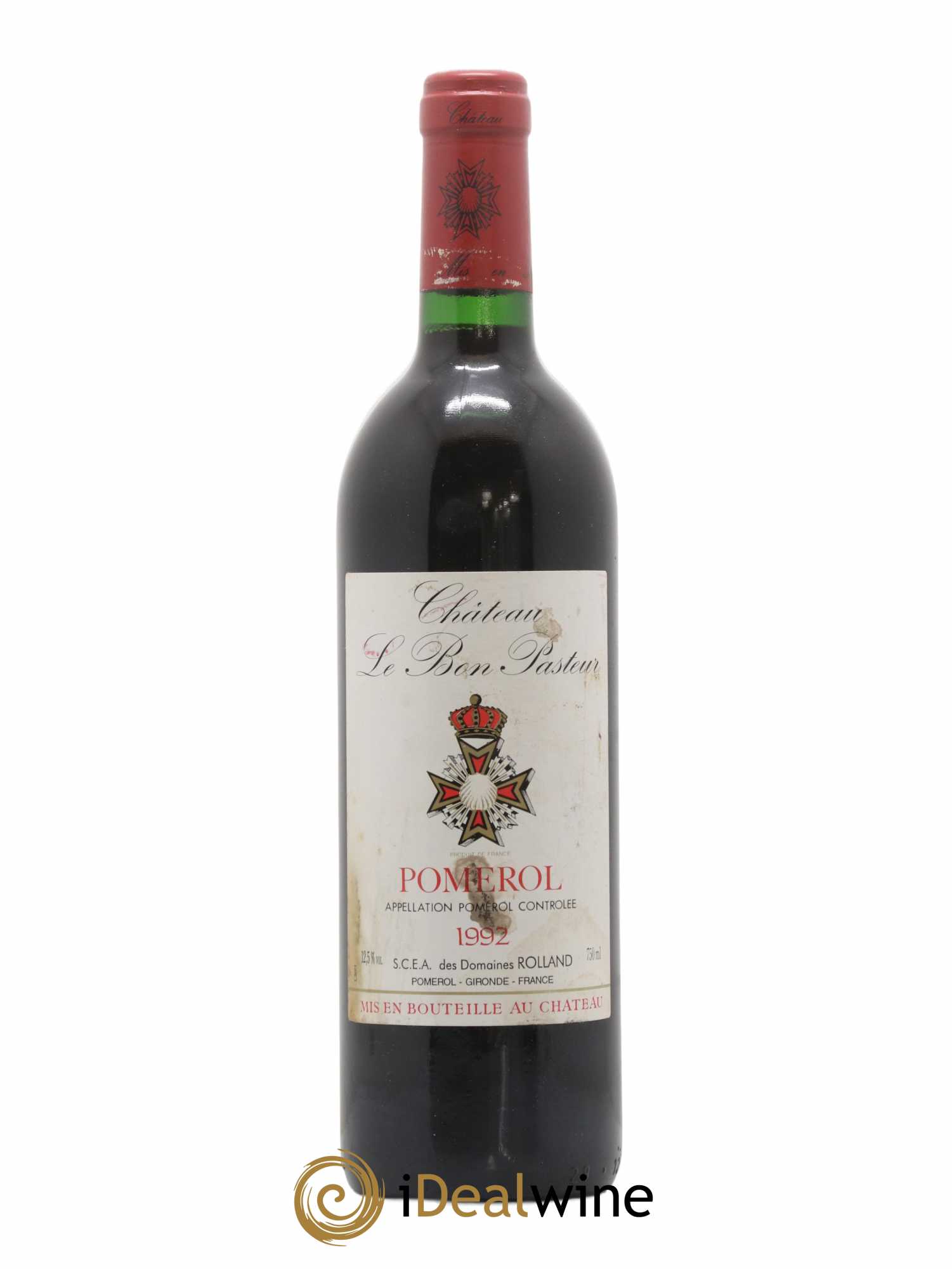 Château le Bon Pasteur 1992 - Lot de 1 bouteille - 0