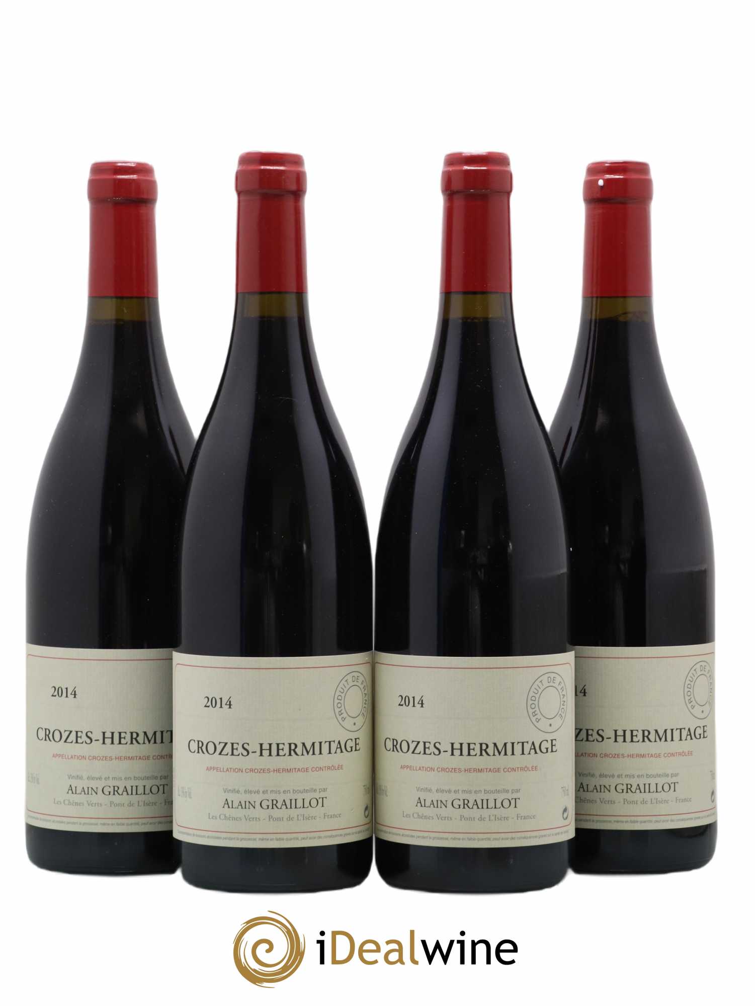 Crozes-Hermitage Domaine Graillot 2014 - Lot de 4 bouteilles - 0