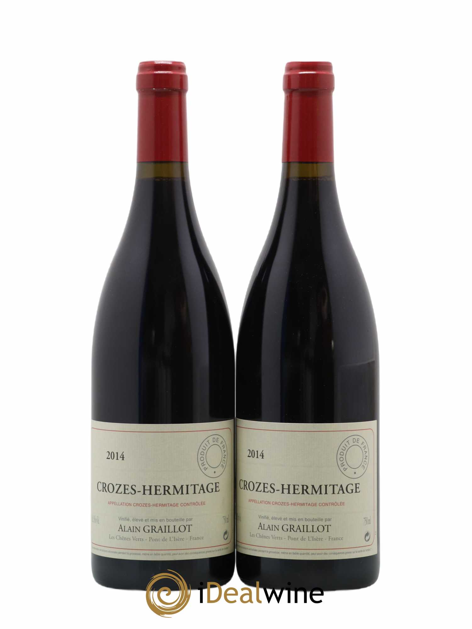 Crozes-Hermitage Domaine Graillot 2014 - Lot de 2 bouteilles - 0