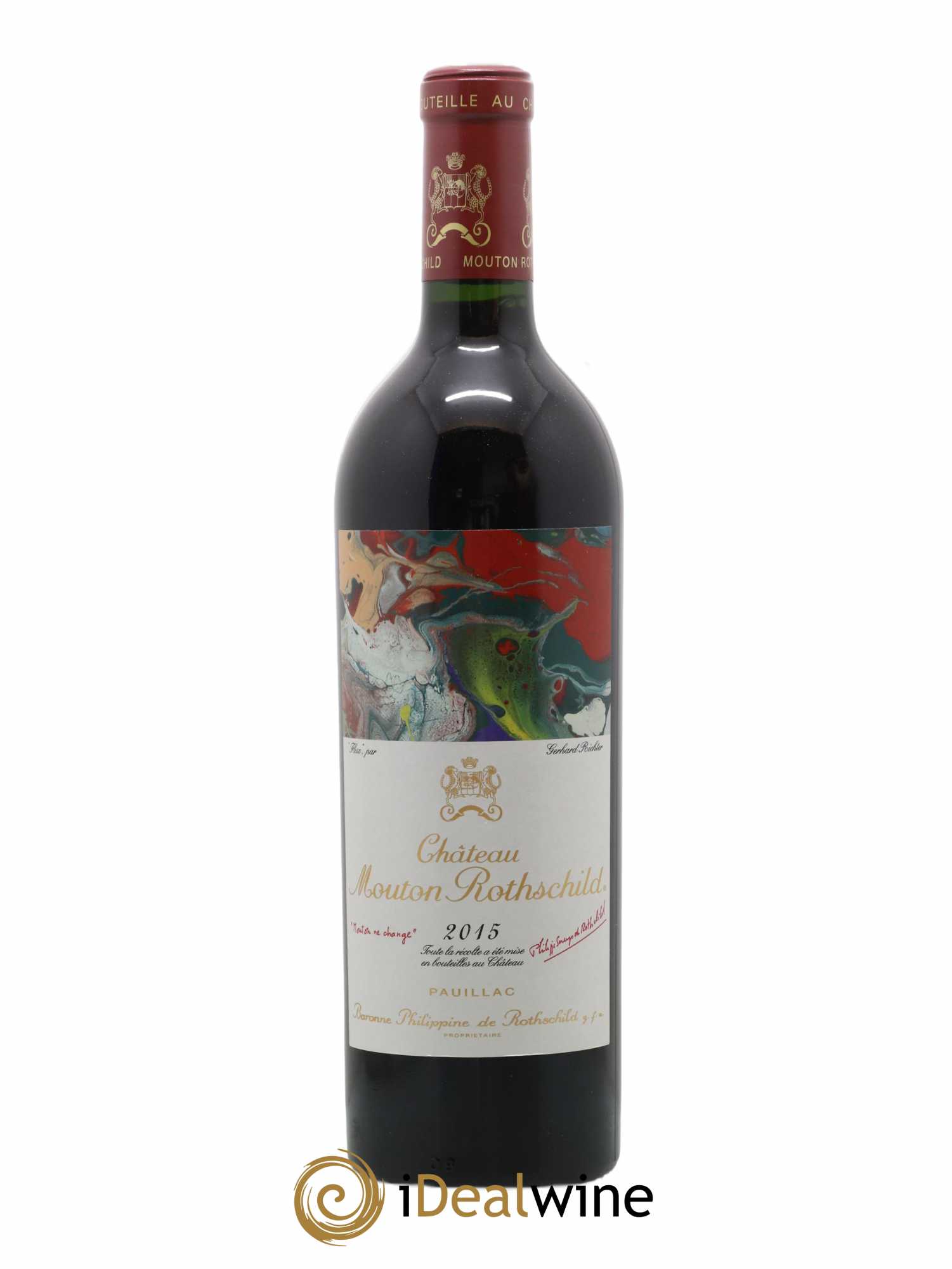 Château Mouton Rothschild 1er Grand Cru Classé 2015 - Lot de 1 bouteille - 0