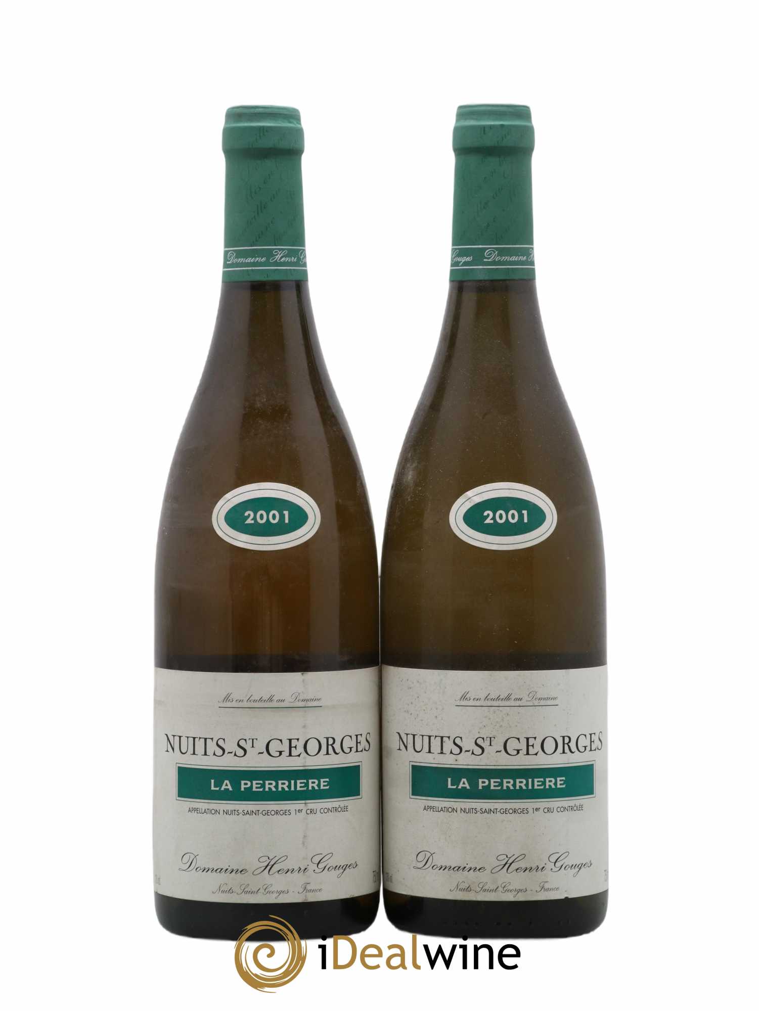 Nuits-Saint-Georges 1er Cru La Perrière Henri Gouges (senza prezzo di riserva) 2001 - Lotto di 2 bottiglie - 0
