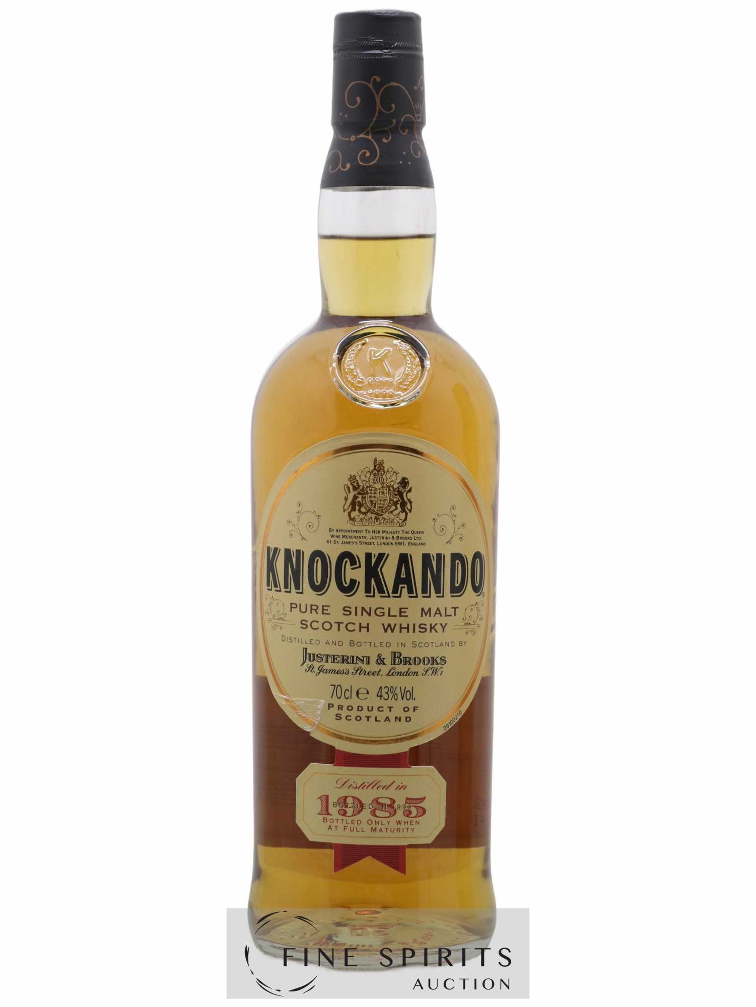 Knockando 1985 Of. bottled 1999 - Lot de 1 bouteille - 1