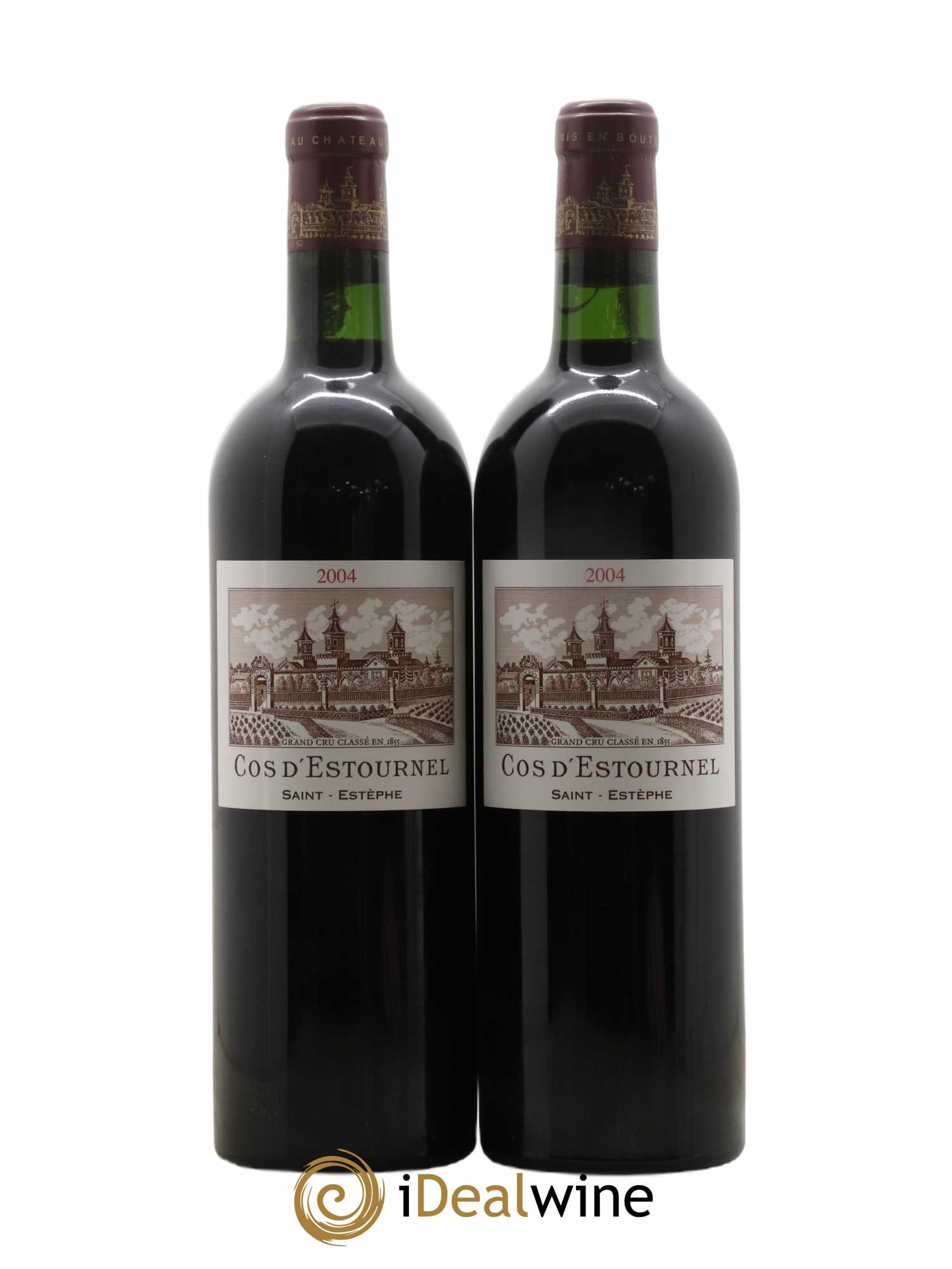 Cos d'Estournel 2ème Grand Cru Classé 2004 - Lot de 2 bouteilles - 0