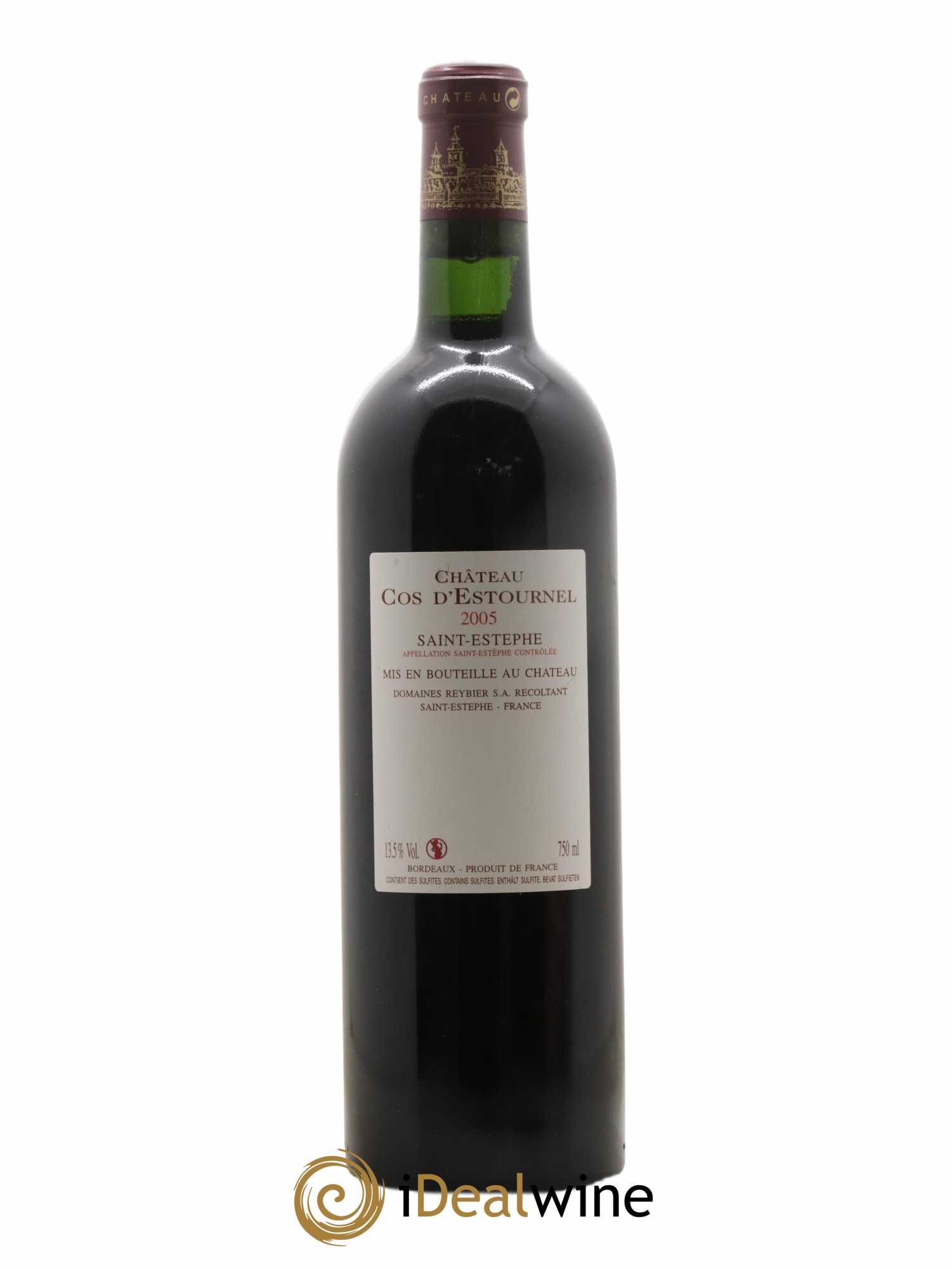 Cos d'Estournel 2ème Grand Cru Classé 2005 - Lot de 1 bouteille - 1