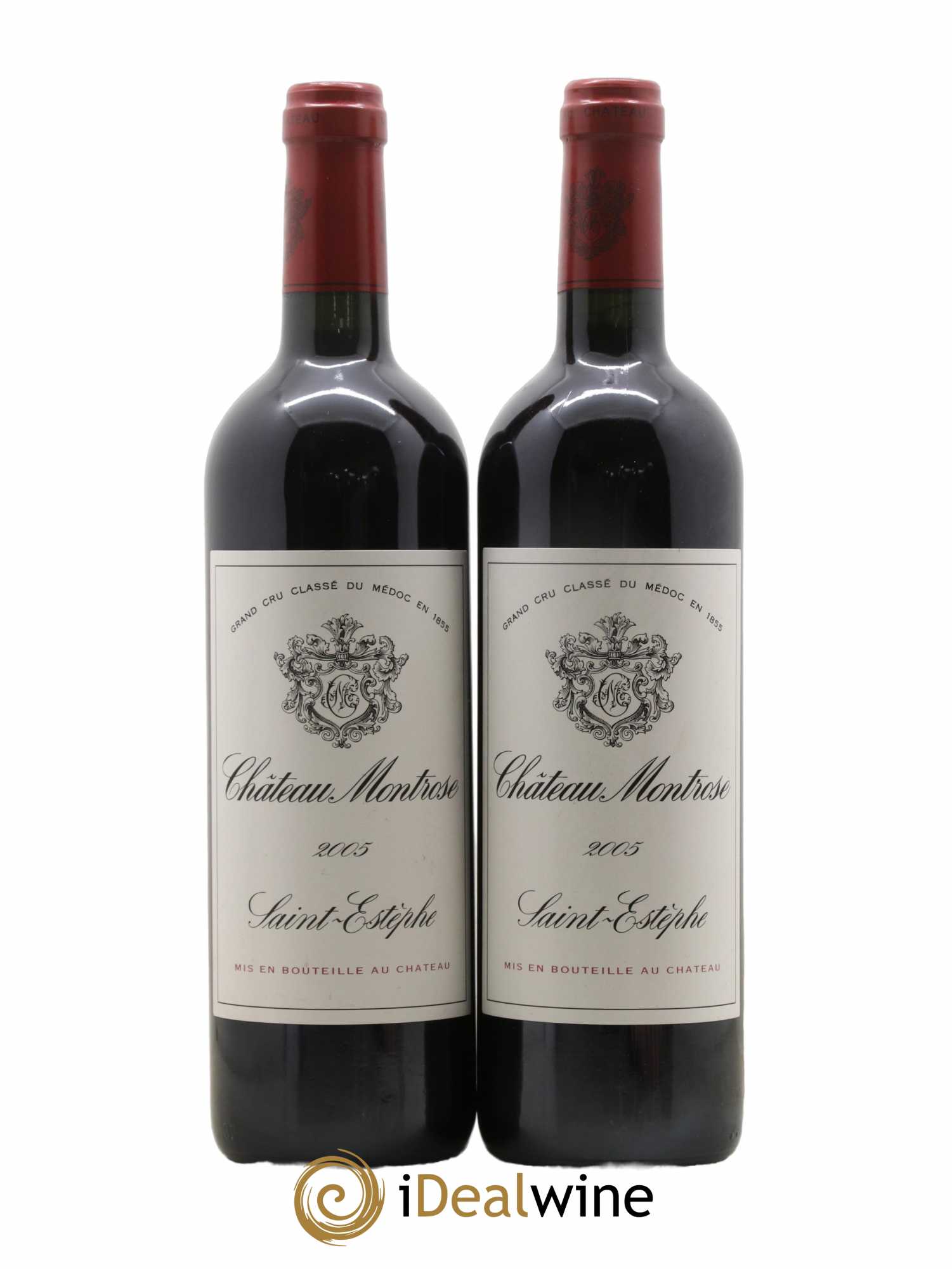 Château Montrose 2ème Grand Cru Classé 2005 - Lot de 2 bouteilles - 0