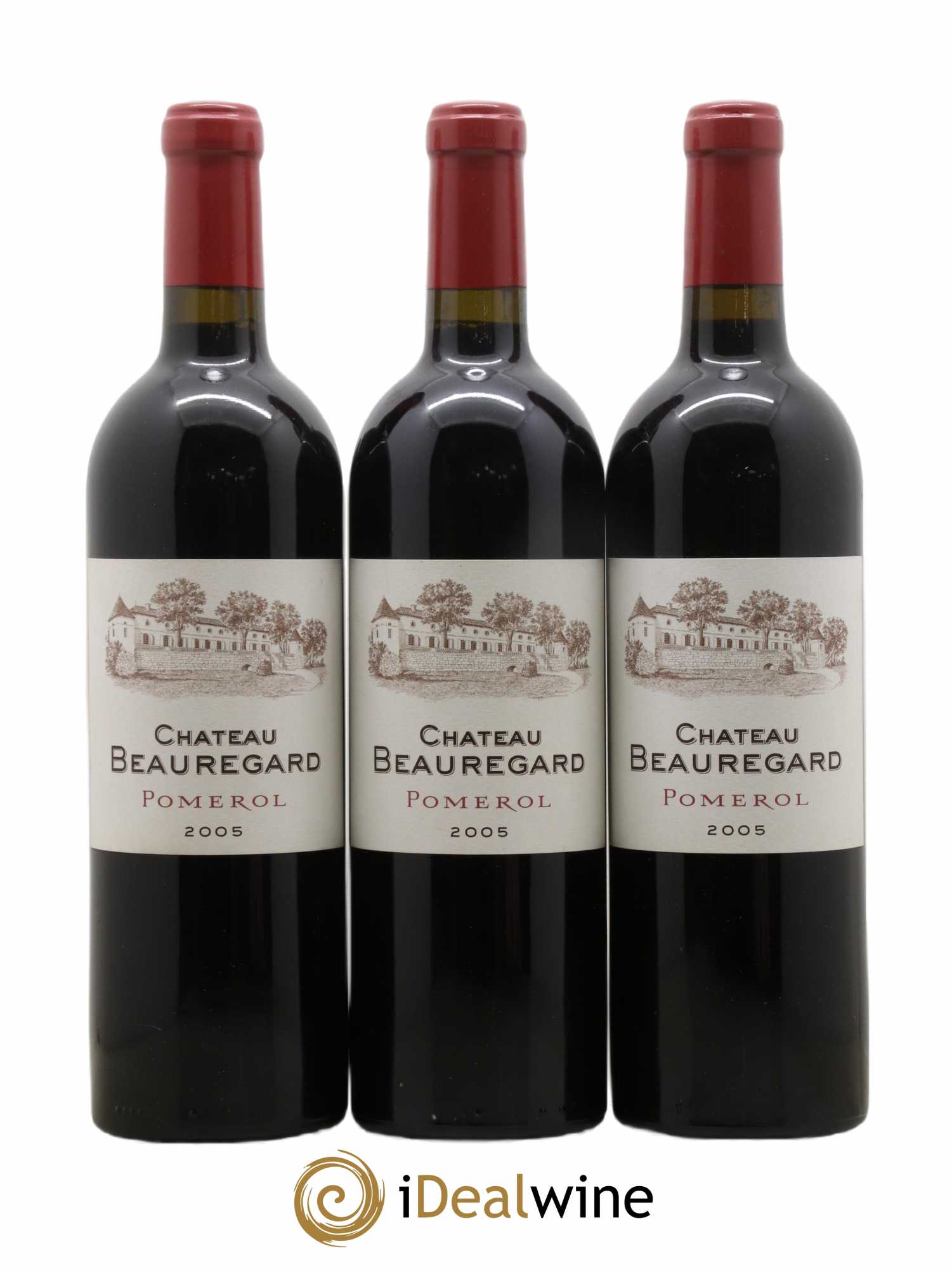 Château Beauregard 2005 - Lot de 3 bouteilles - 0