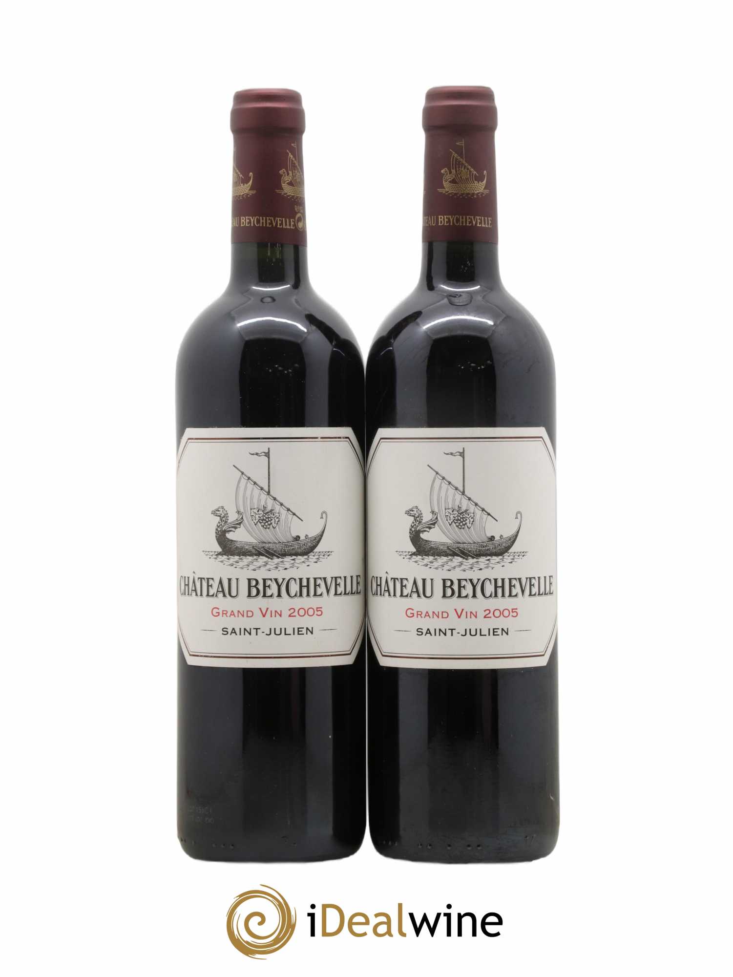 Château Beychevelle 4ème Grand Cru Classé 2005 - Lot de 2 bouteilles - 0