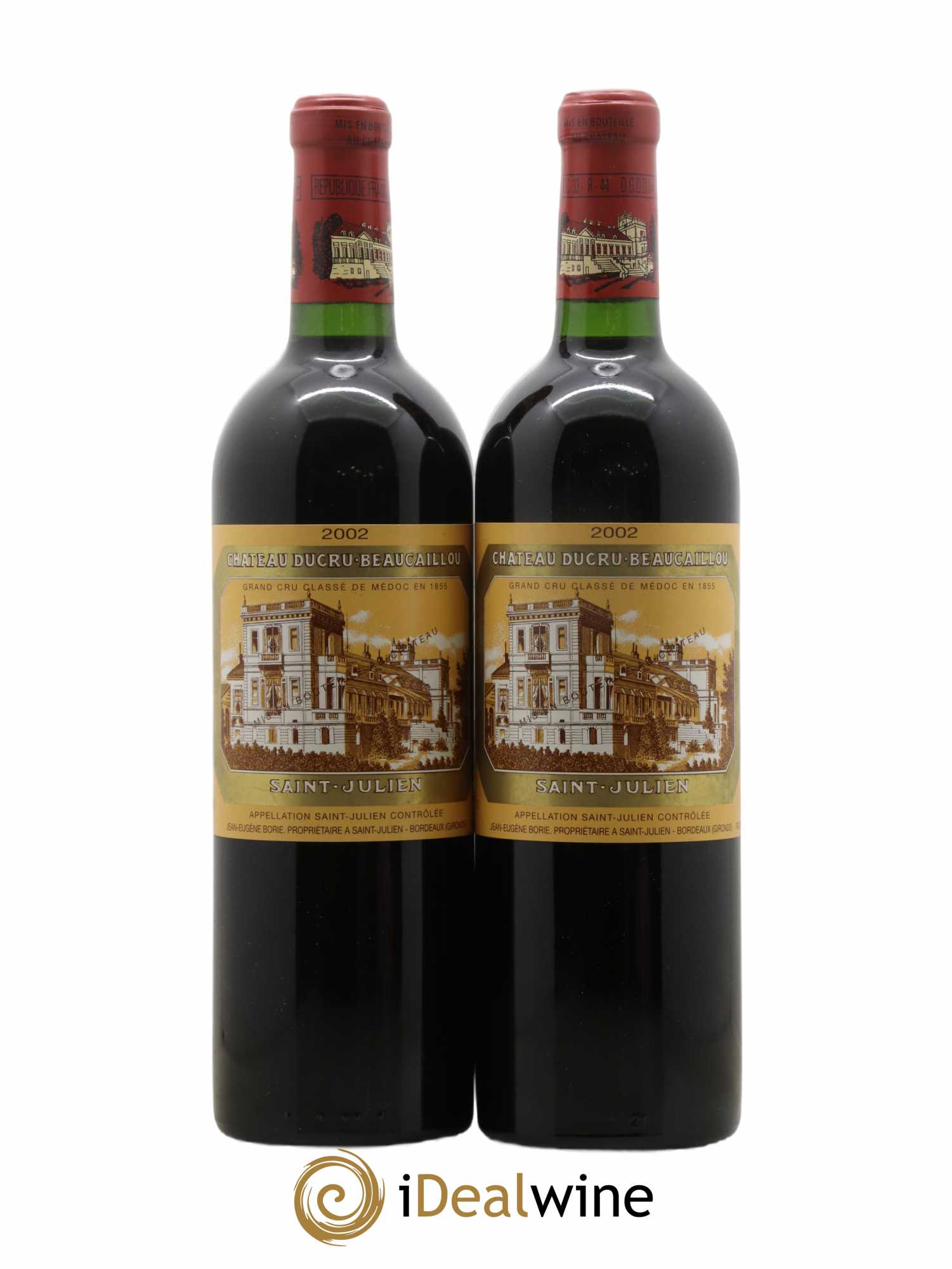 Château Ducru Beaucaillou 2ème Grand Cru Classé 2002 - Lot de 2 bouteilles - 0