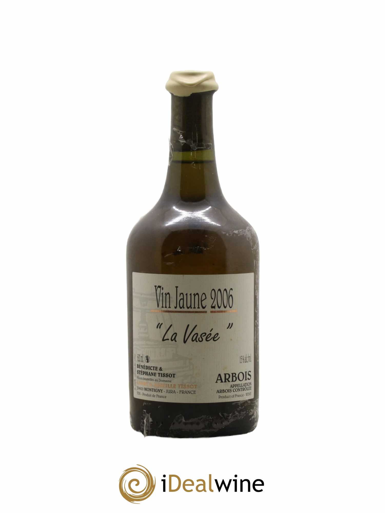 Arbois Vin jaune La Vasée Bénédicte et Stéphane Tissot 2006 - Lot de 1 bouteille - 0