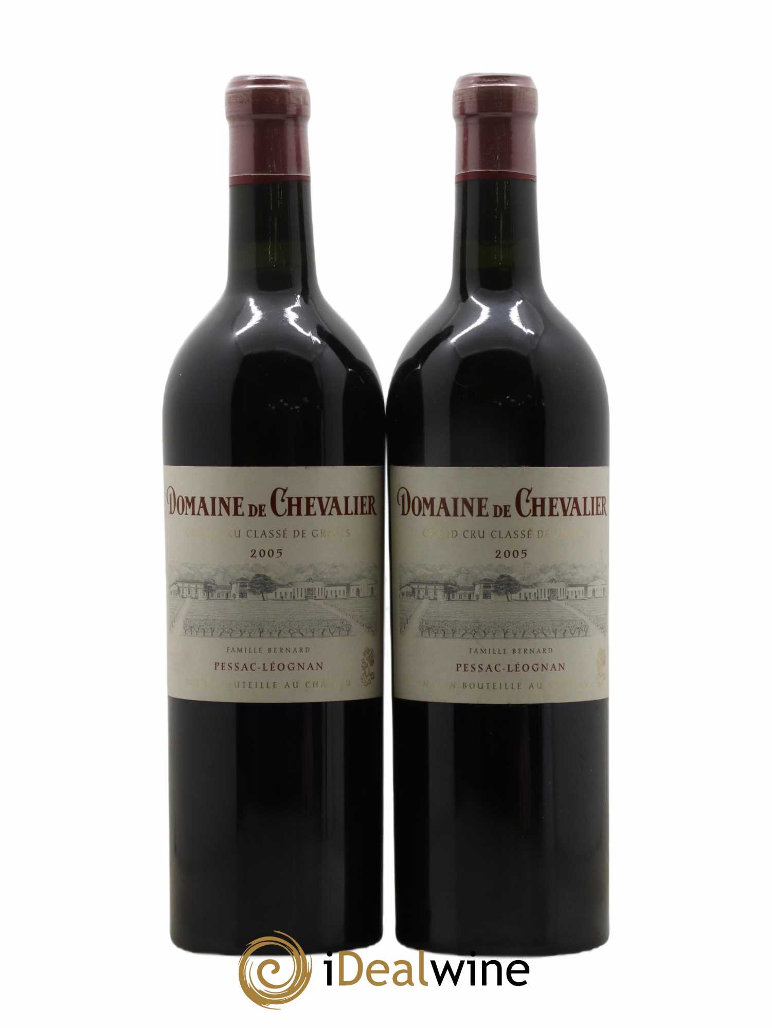 Domaine de Chevalier Cru Classé de Graves 2005 - Lot de 2 bouteilles - 0