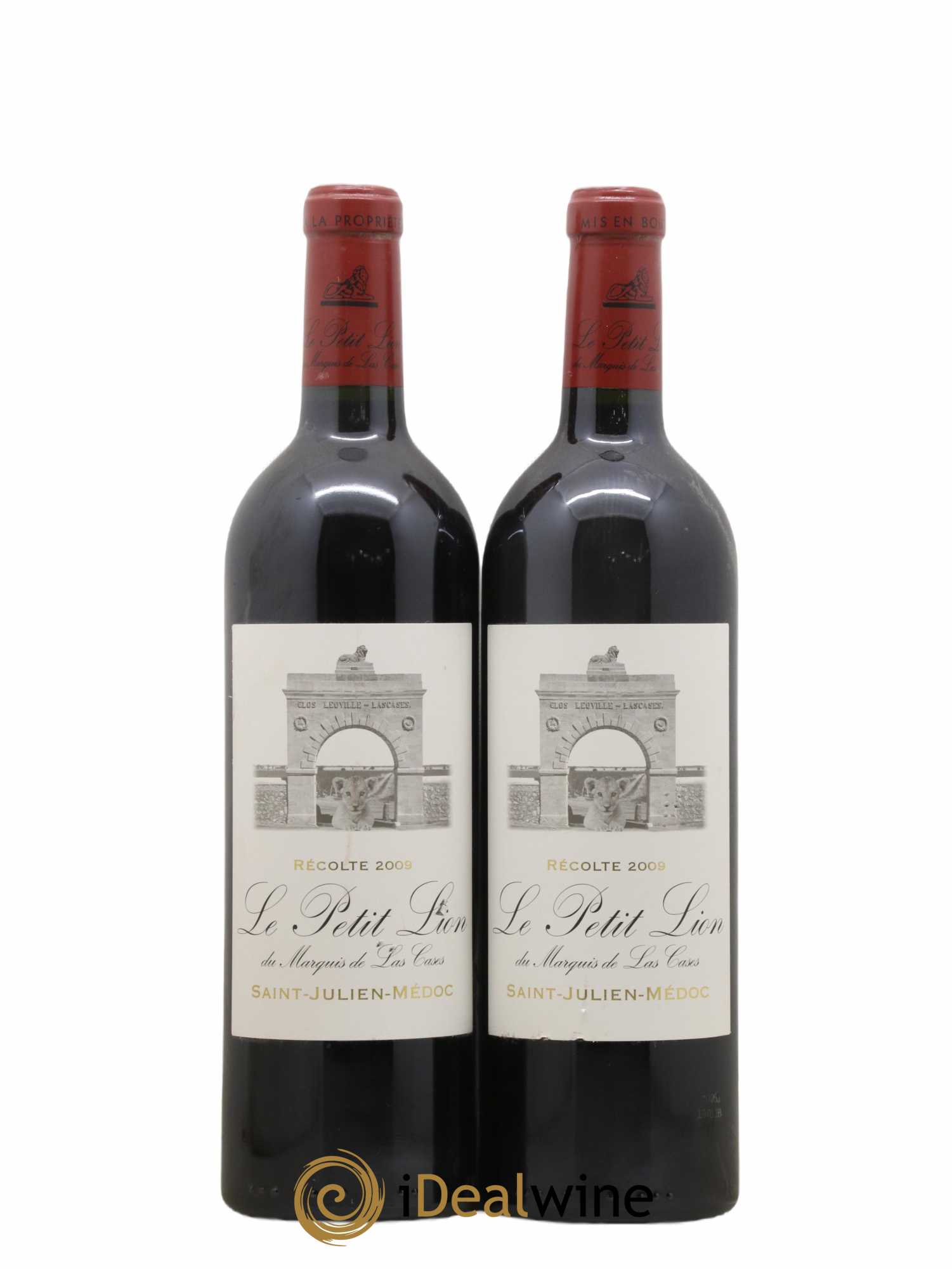 Le Petit Lion du Marquis de Las Cases Second Vin 2009 - Lot de 2 bouteilles - 0