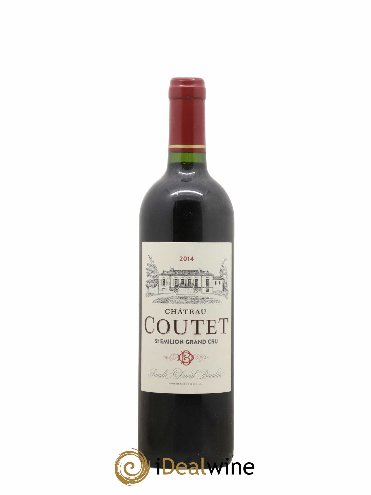 Saint-Émilion Grand Cru Chateau Coutet 2014 - Lot de 1 bouteille - 0