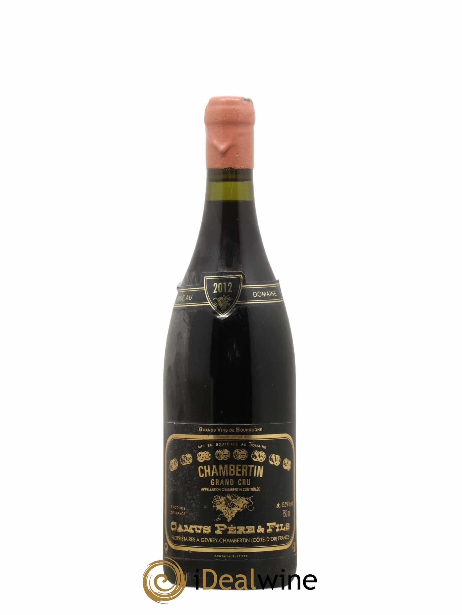 Chambertin Grand Cru Camus Père et Fils (Domaine) 2012 - Lot de 1 bouteille - 0