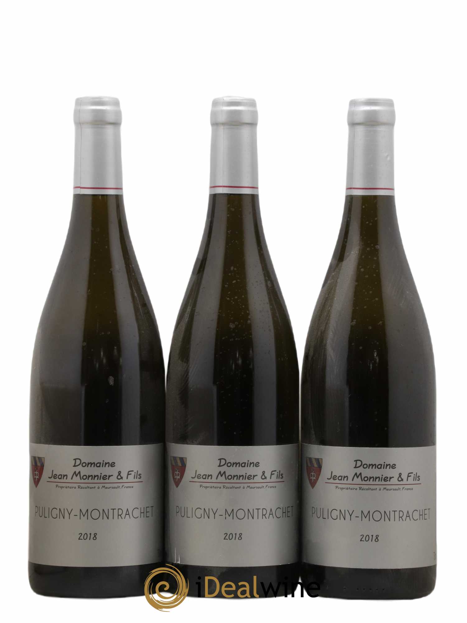 Puligny-Montrachet Domaine Jean Monnier 2018 - Lot de 3 bouteilles - 0