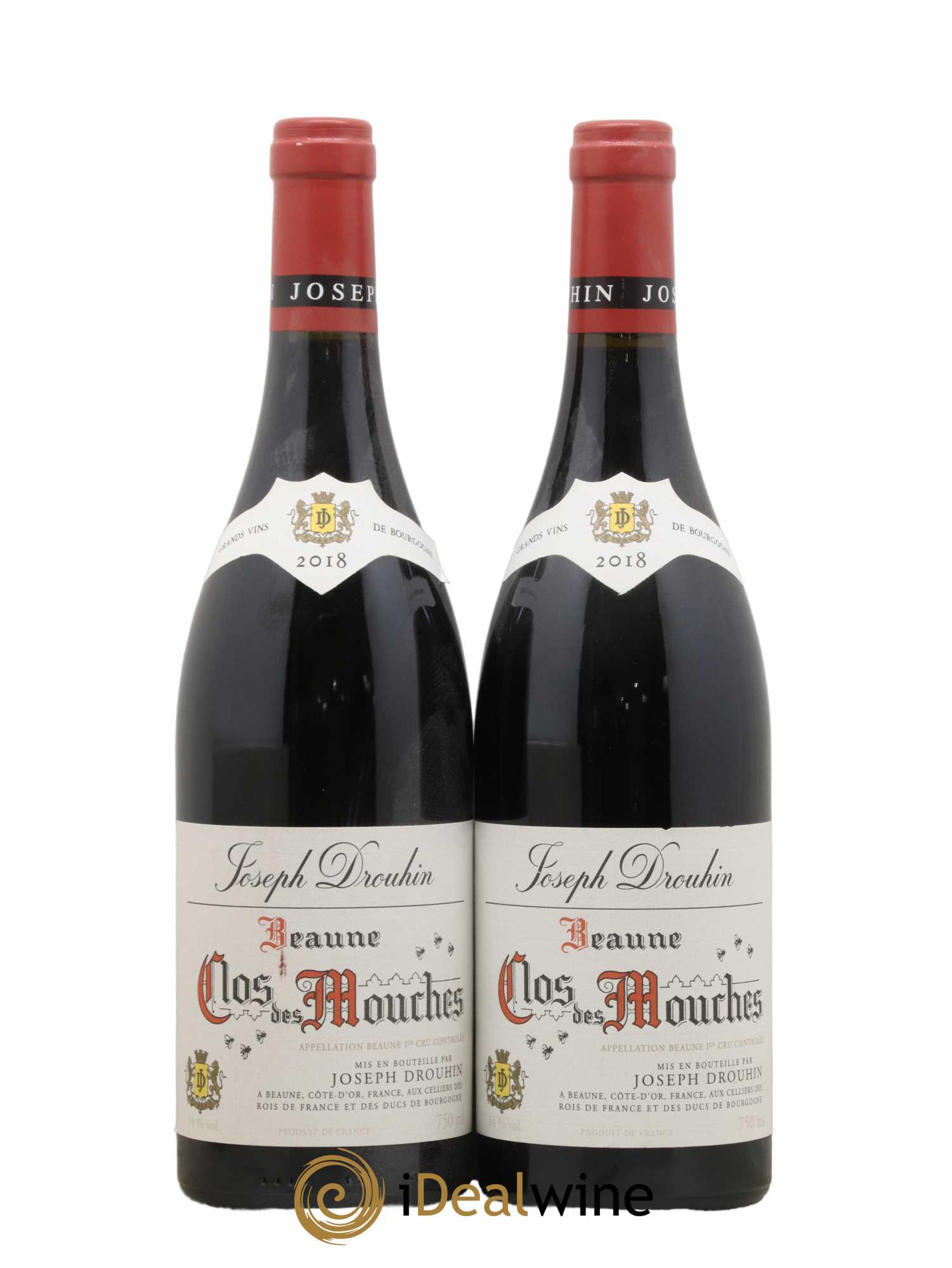 Beaune 1er Cru Clos des Mouches Joseph Drouhin 2018 - Lot de 2 bouteilles - 0