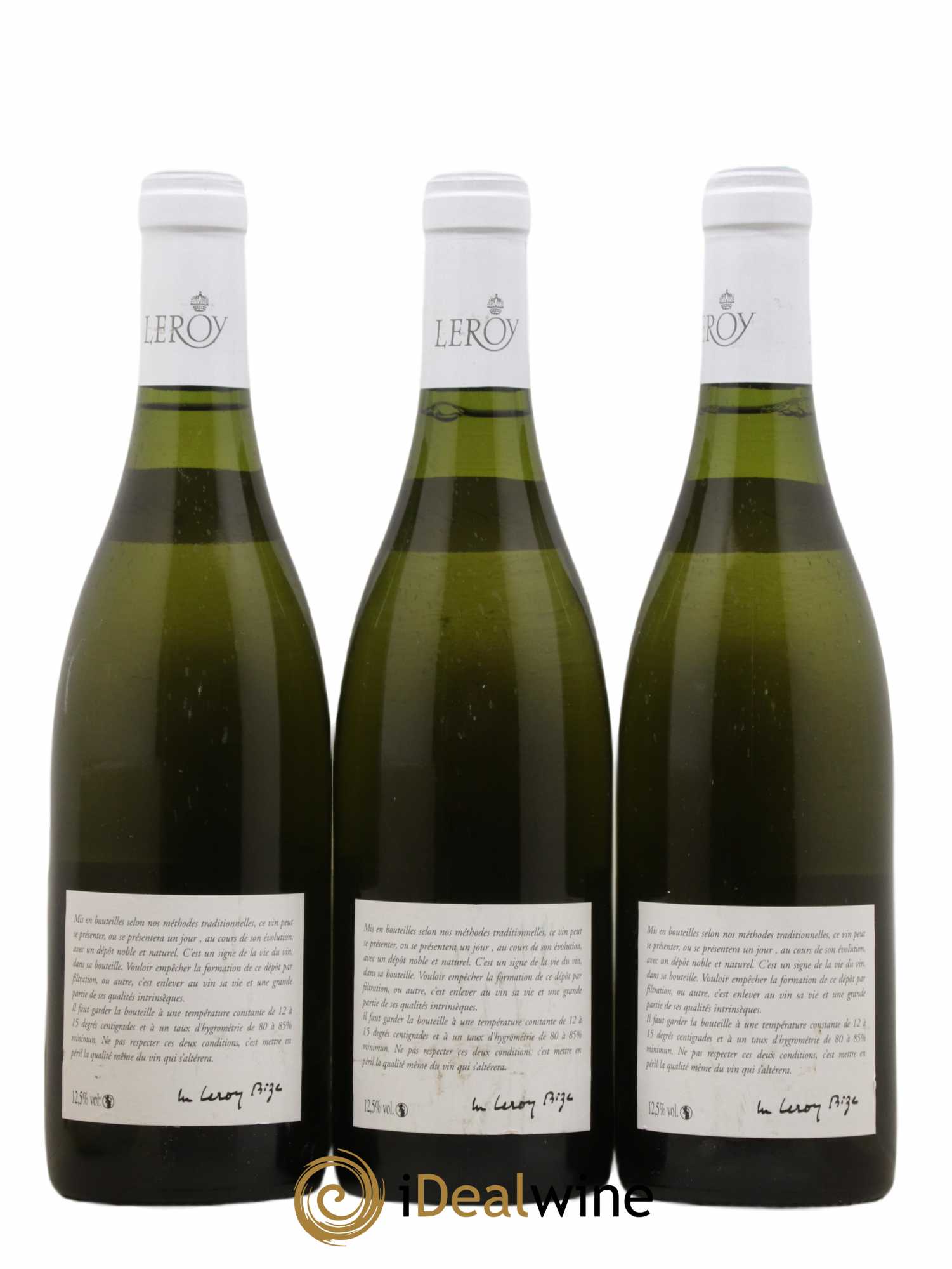 Bourgogne Leroy SA 2016 - Lot de 3 bouteilles - 1