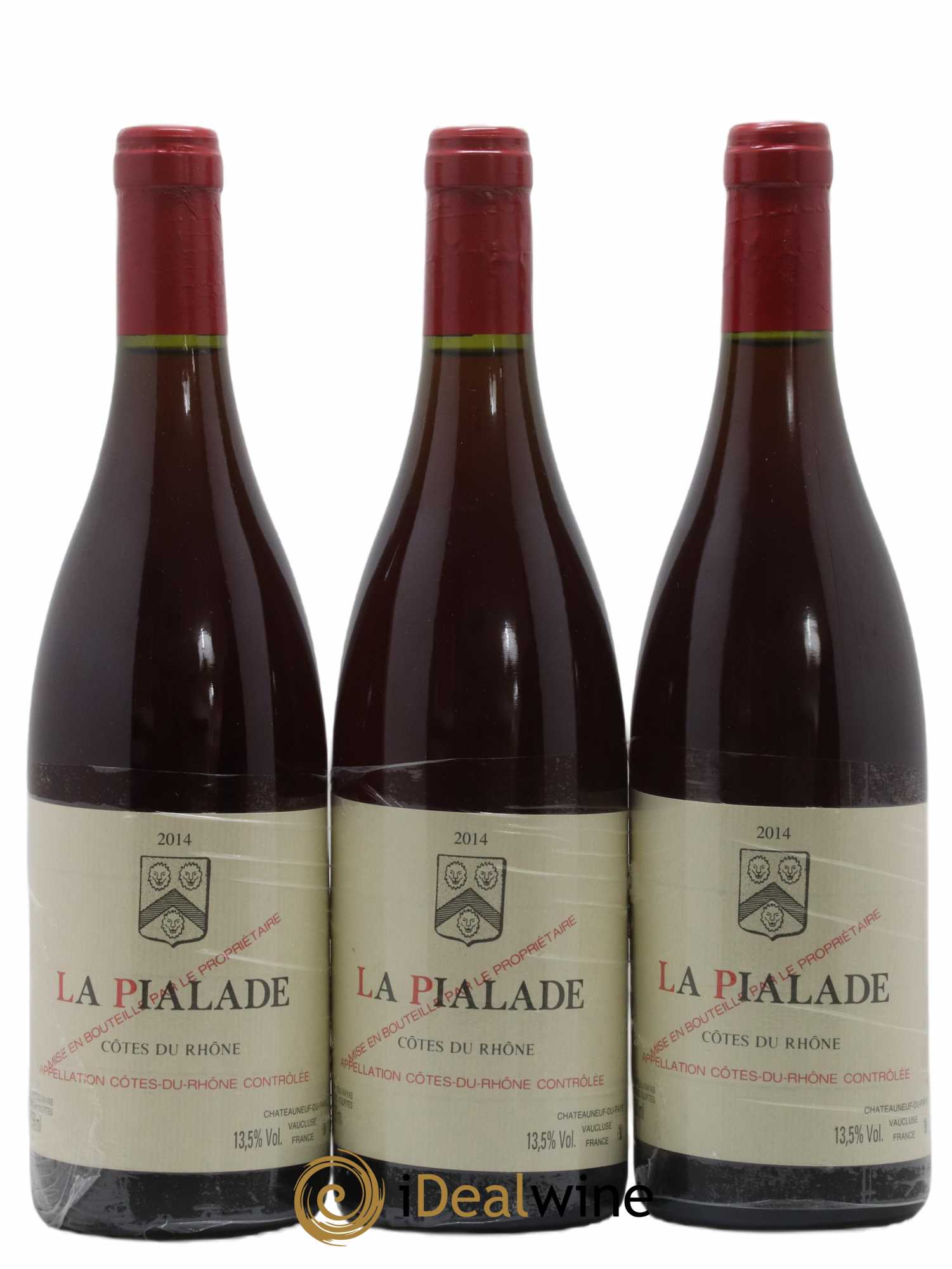 Côtes-du-Rhône La Pialade Emmanuel Reynaud 2014 - Lot de 3 bouteilles - 0