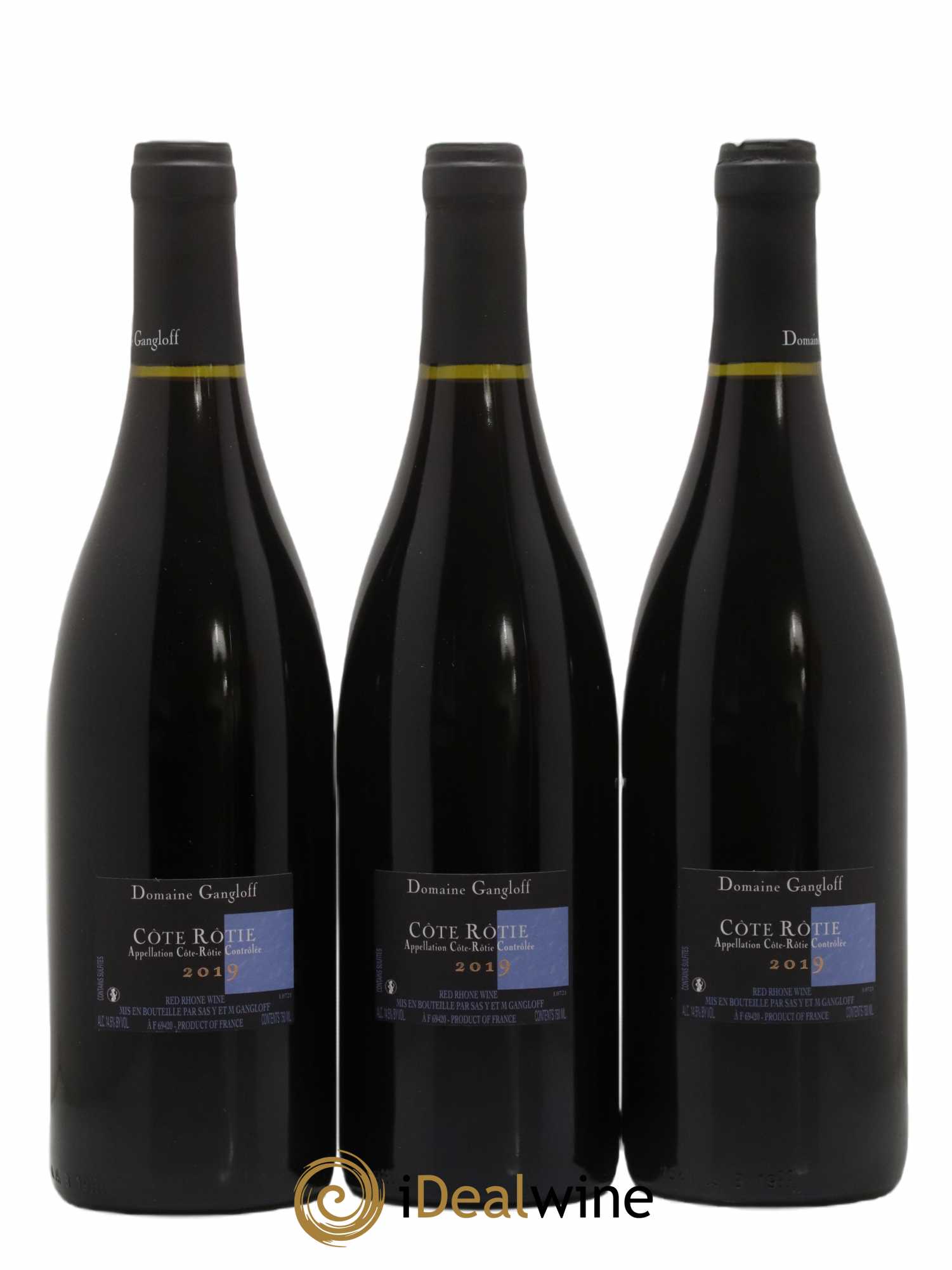 Côte-Rôtie La Barbarine Gangloff (Domaine) 2019 - Lot de 3 bouteilles - 1