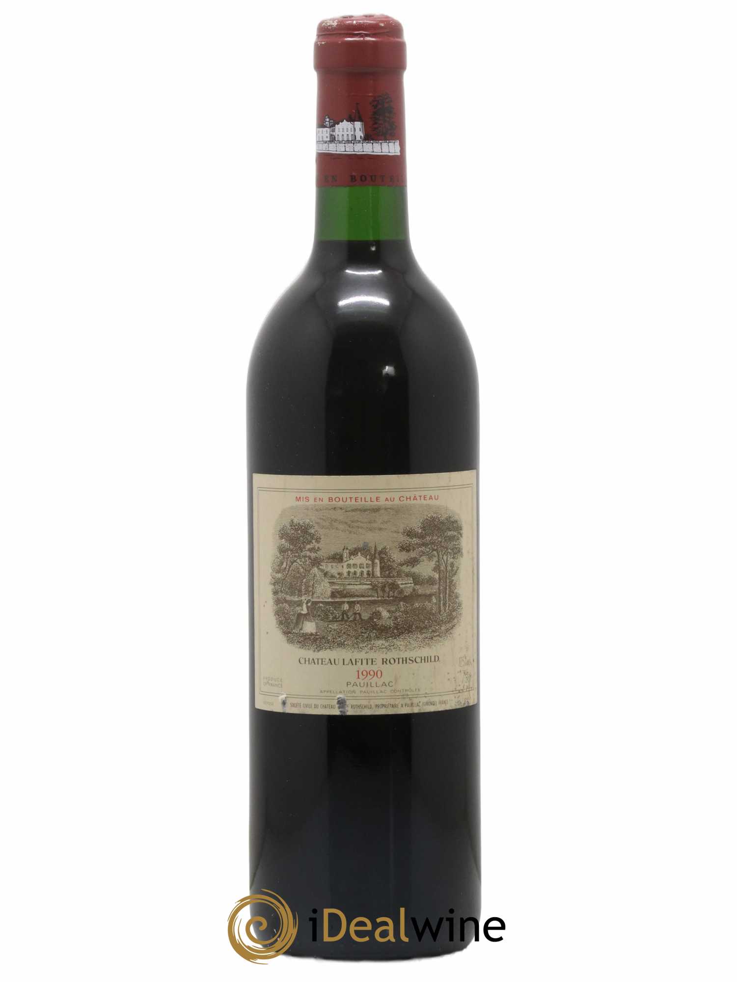 Château Lafite Rothschild 1er Grand Cru Classé 1990 - Lot de 1 bouteille - 0