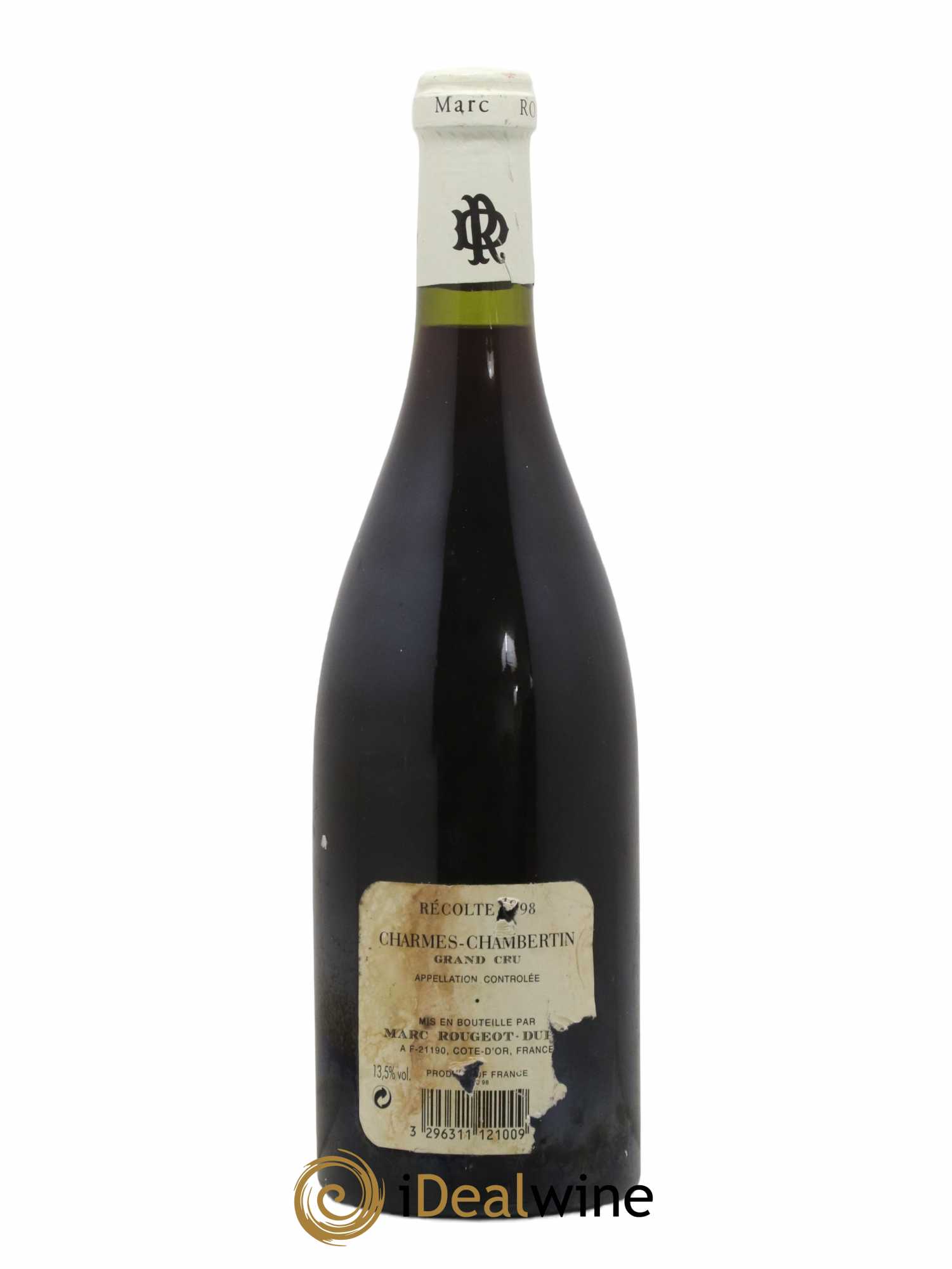 Charmes-Chambertin Grand Cru Marc Rougeot-Dupin 1998 - Lot de 1 bouteille - 1