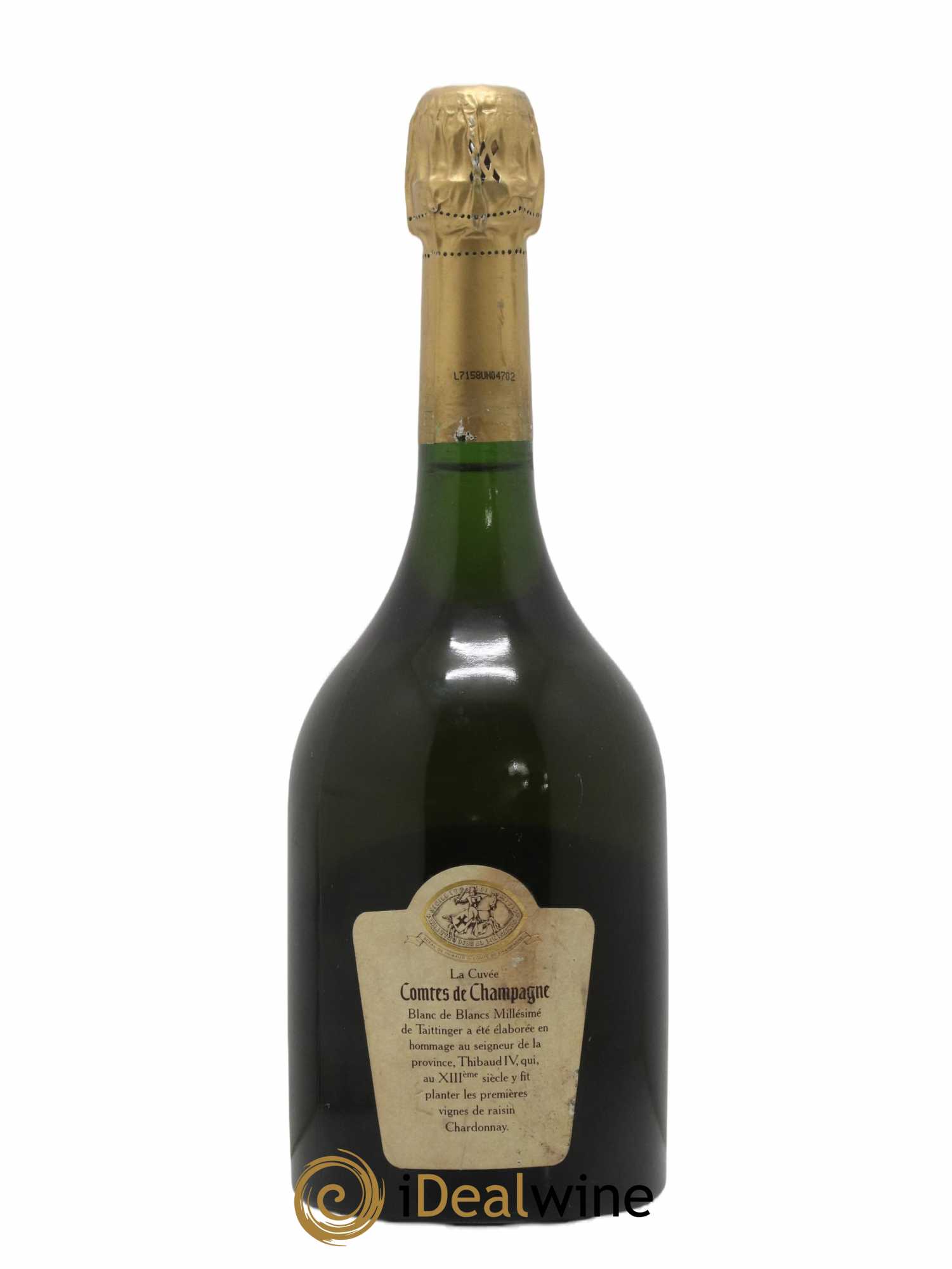 Comtes de Champagne Taittinger 1988 - Lot de 1 bouteille - 1