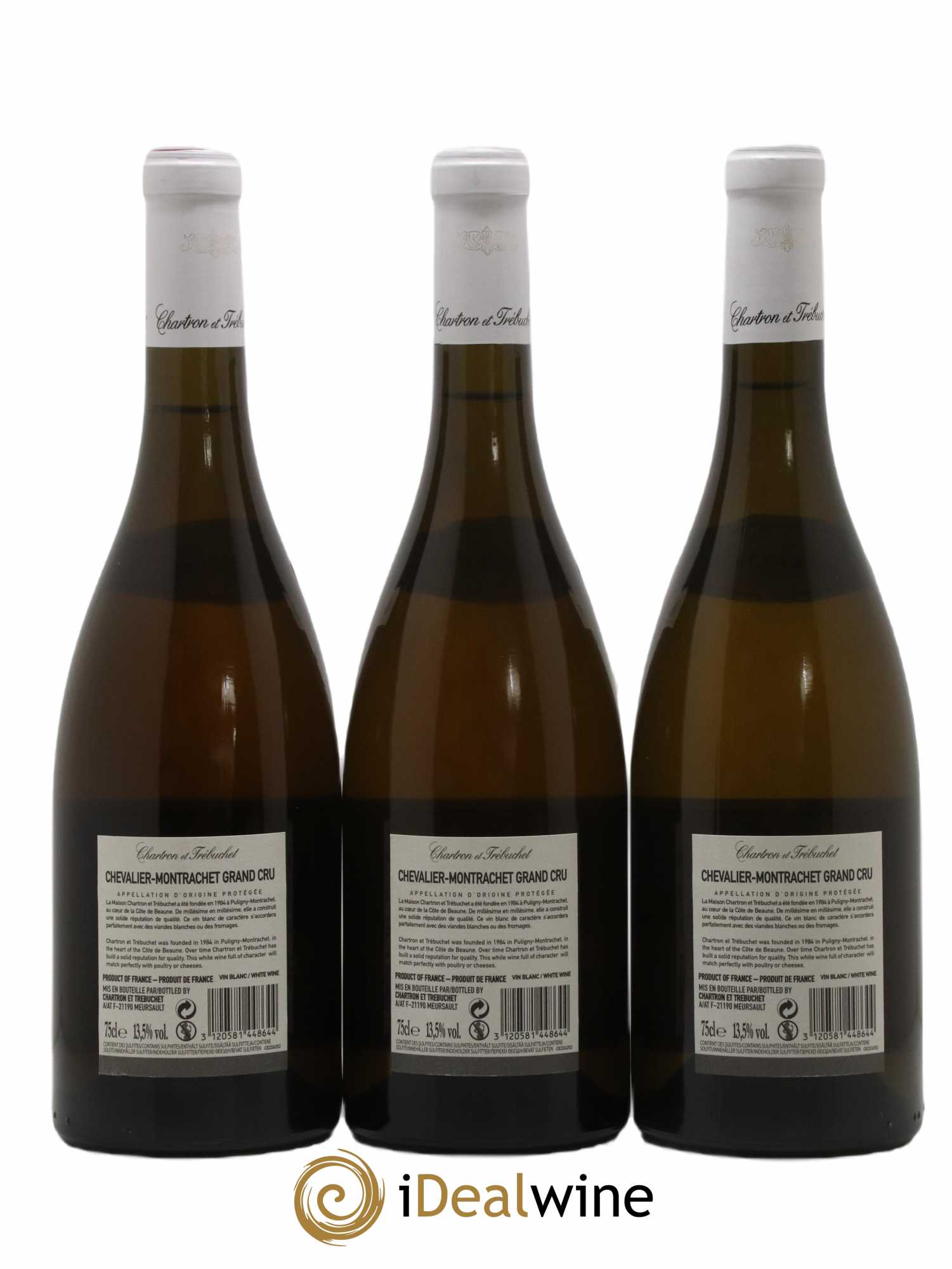 Chevalier-Montrachet Grand Cru Chartron et Trébuchet 2006 - Lot de 3 bouteilles - 1