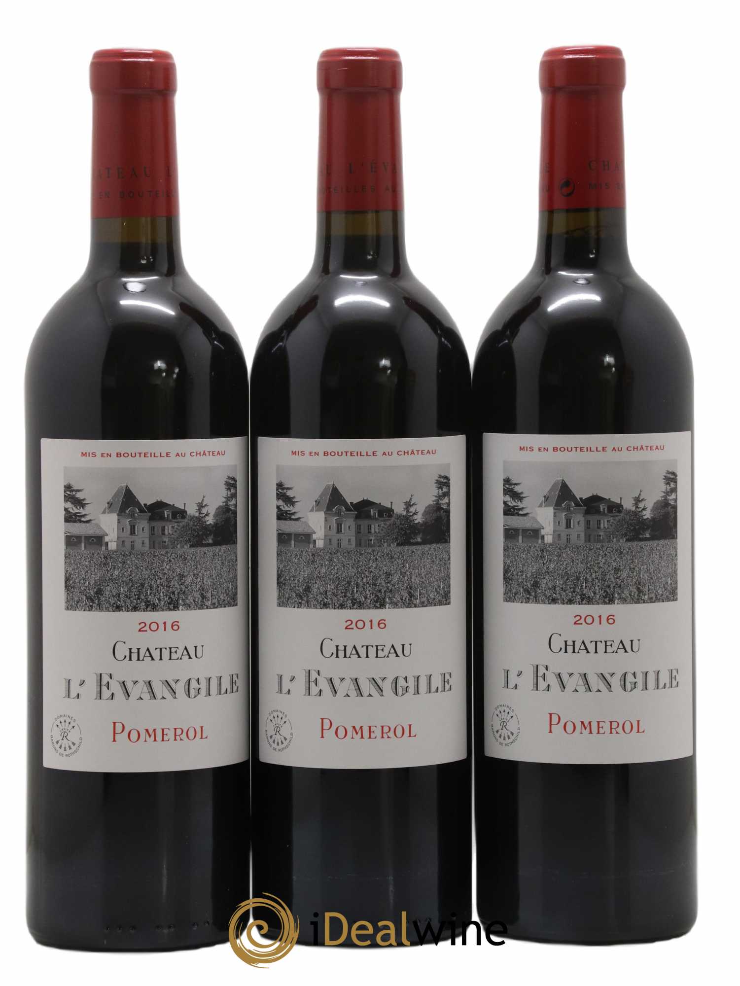 Château l' Évangile 2016 - Lot de 6 bouteilles - 3