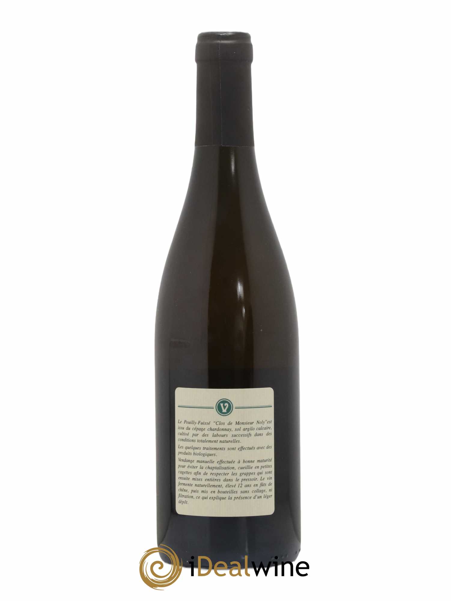 Pouilly-Fuissé Clos de Monsieur Noly Vieilles Vignes Valette (Domaine) 2008 - Lot de 1 bouteille - 1