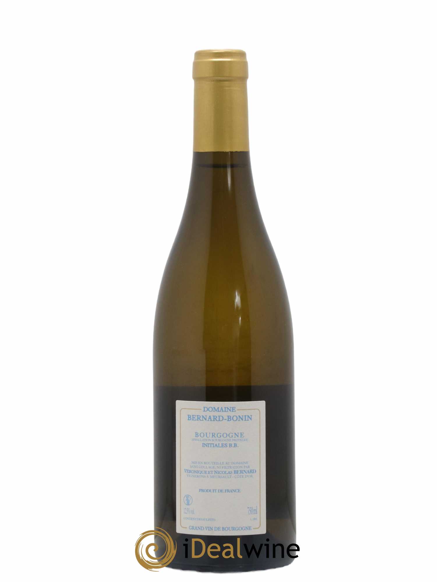 Bourgogne Initiales BB Bernard Bonin 2018 - Lot de 1 bouteille - 1