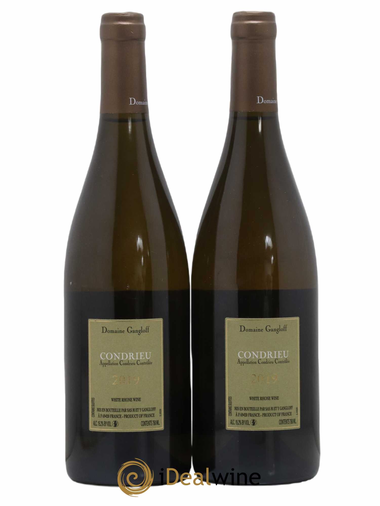 Condrieu Domaine Gangloff (Domaine) 2019 - Posten von 2 Flaschen - 1
