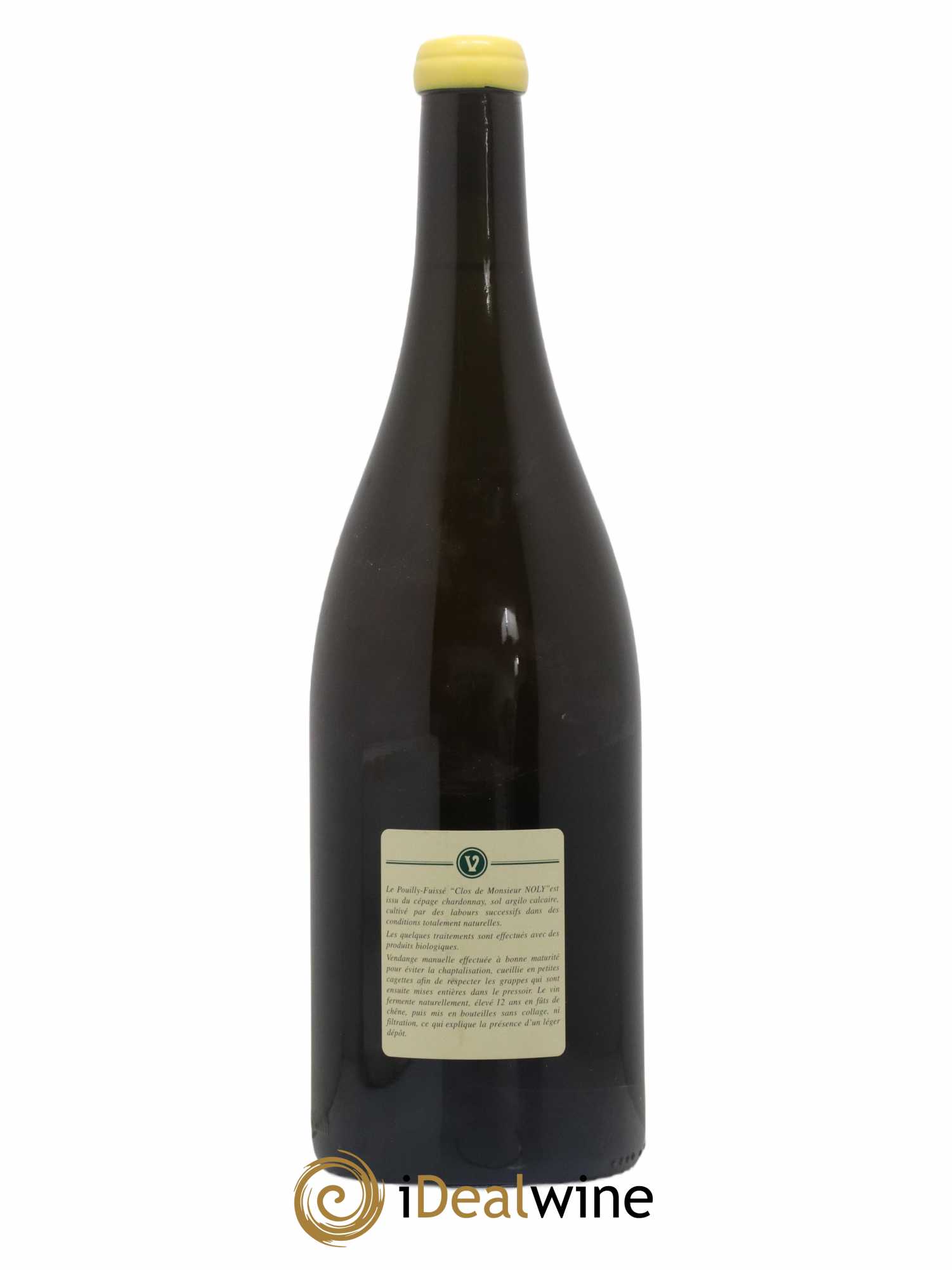 Pouilly-Fuissé Clos de Monsieur Noly Vieilles Vignes Valette (Domaine) 2008 - Lot de 1 magnum - 1