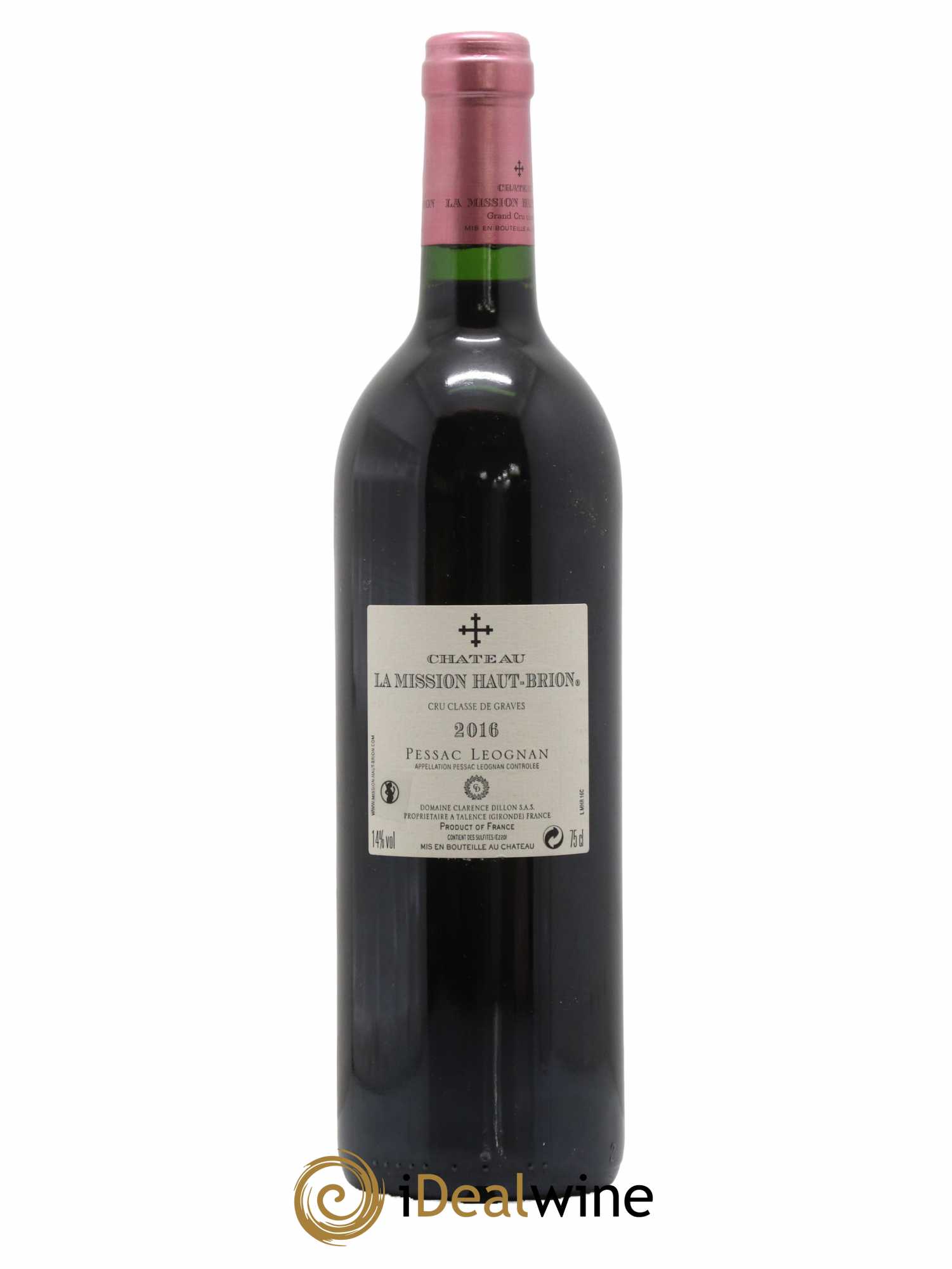 Château la Mission Haut-Brion Cru Classé de Graves 2016 - Lot de 1 bouteille - 1