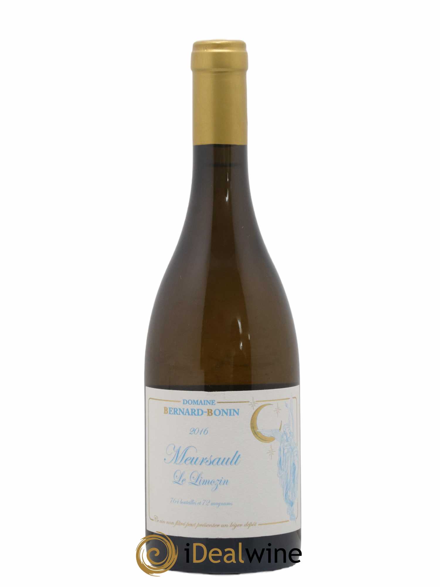 Meursault Le Limozin Bernard Bonin 2016 - Lot de 1 bouteille - 0