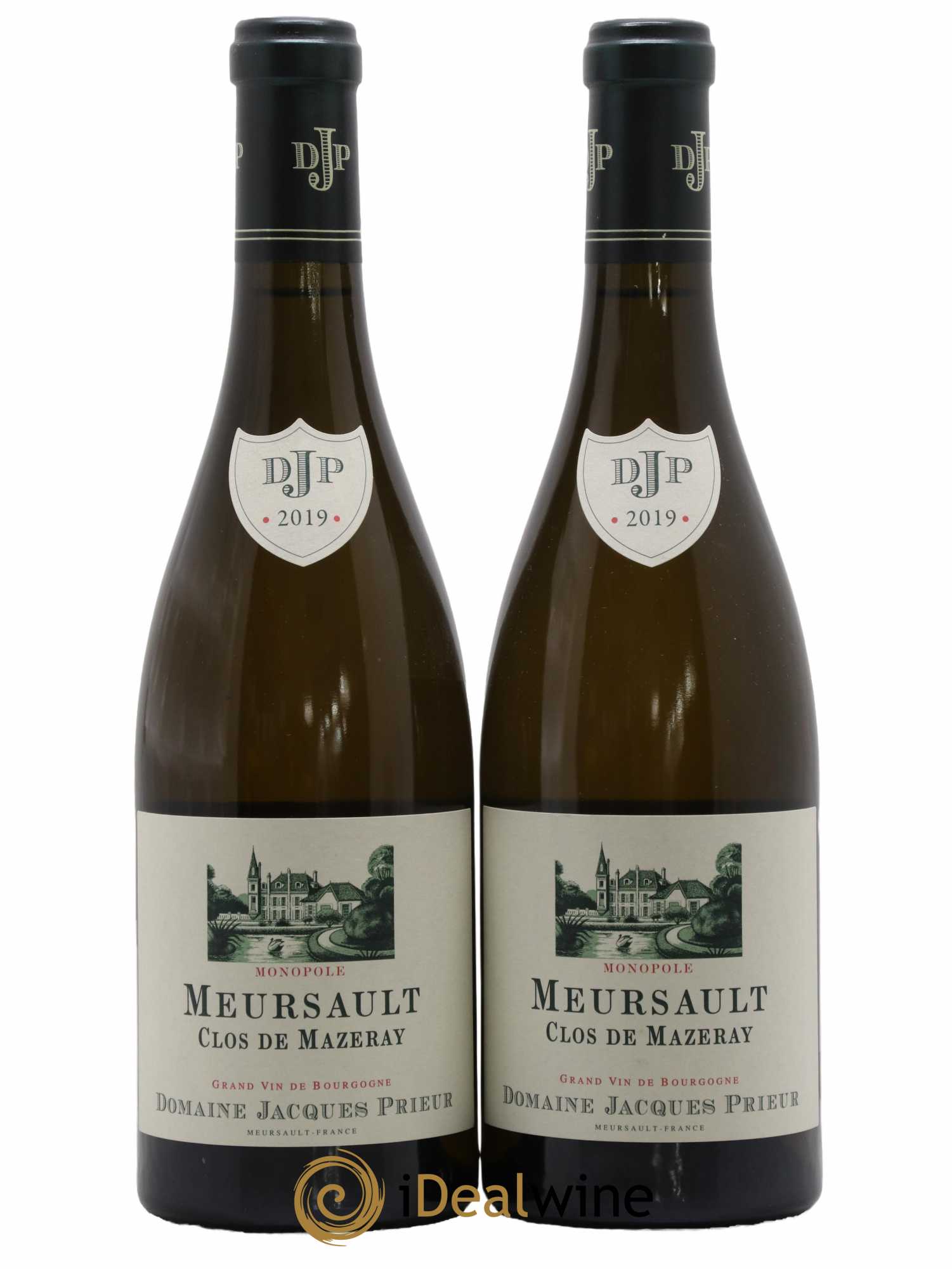 Meursault Clos de Mazeray Monopole Jacques Prieur (Domaine) 2019 - Lot de 2 bouteilles - 0