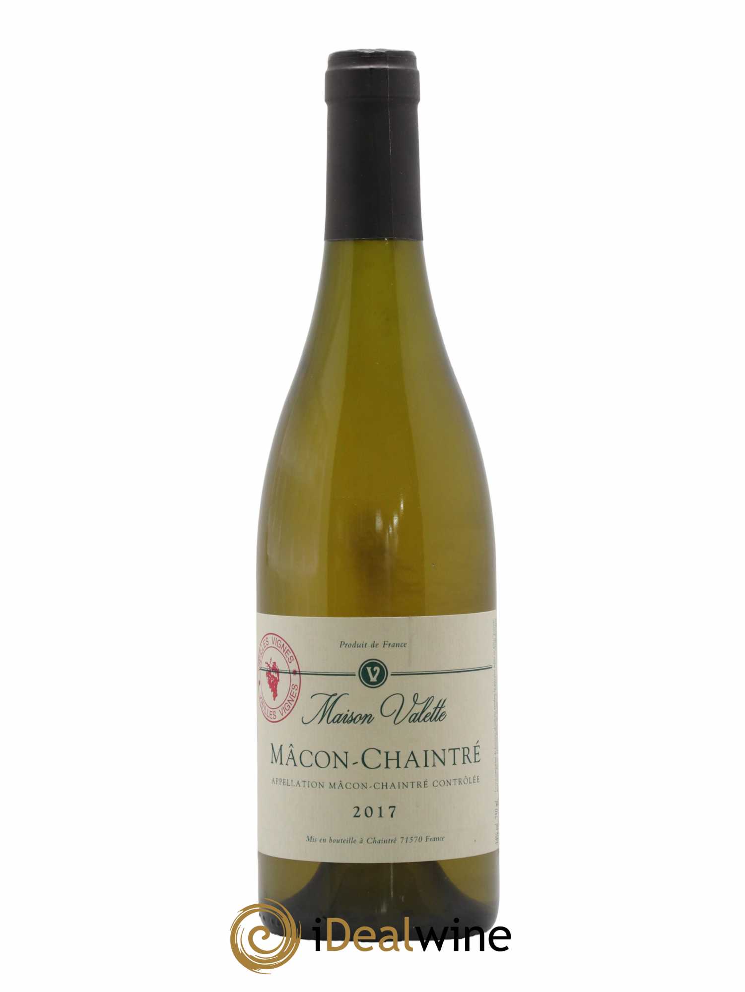 Mâcon Chaintré Vieilles Vignes Valette (Domaine) 2017 - Lot de 1 bouteille - 0