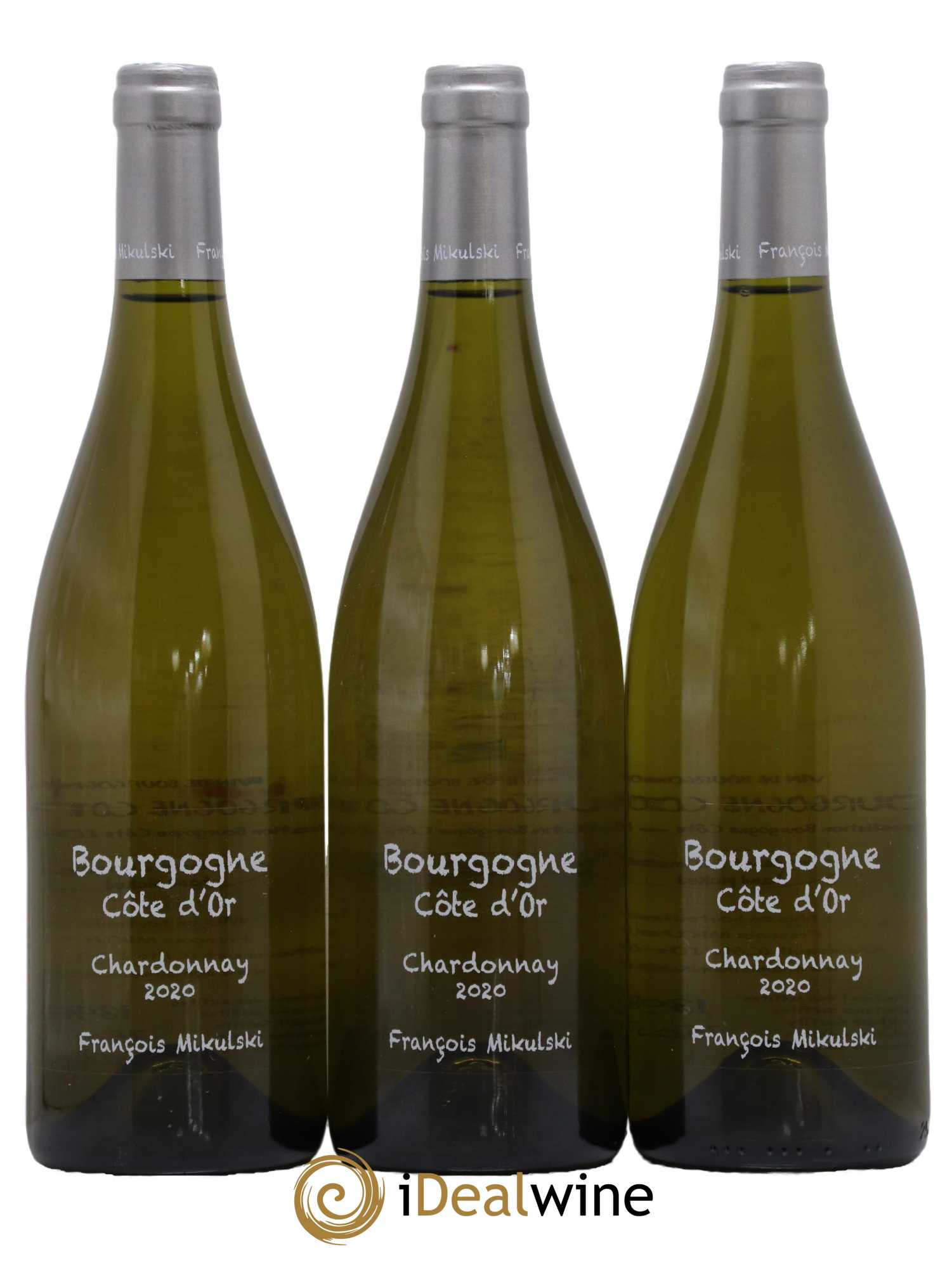 Bourgogne Côte-d'Or François Mikulski 2020 - Lot de 3 bouteilles - 0