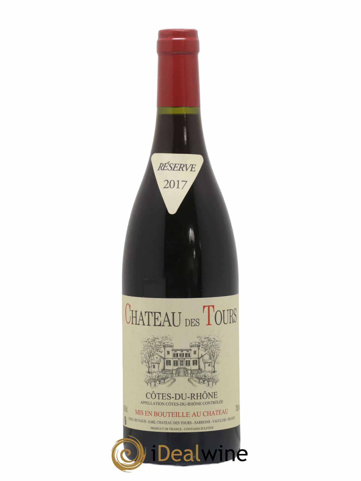 Côtes-du-Rhône Château des Tours Emmanuel Reynaud 2017 - Lot de 1 bouteille - 0